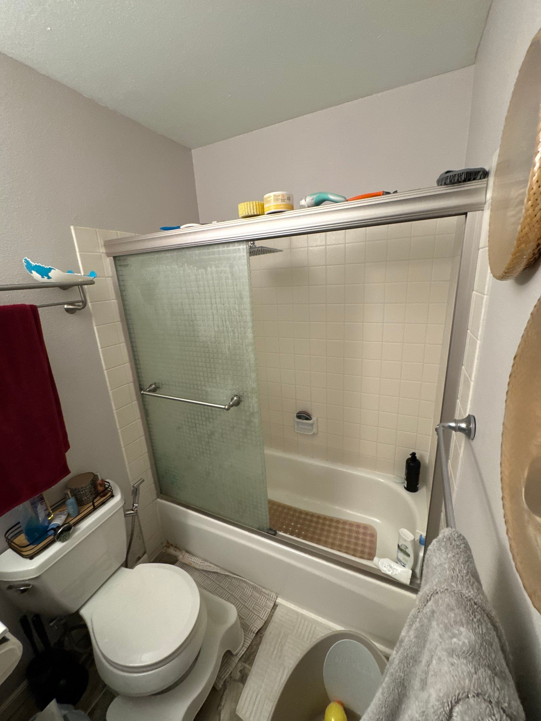 San Diego in Mira Mesa Modern Bathtub Replacement and Marble Wall Panel Installation by California Bathrooms, Inc
