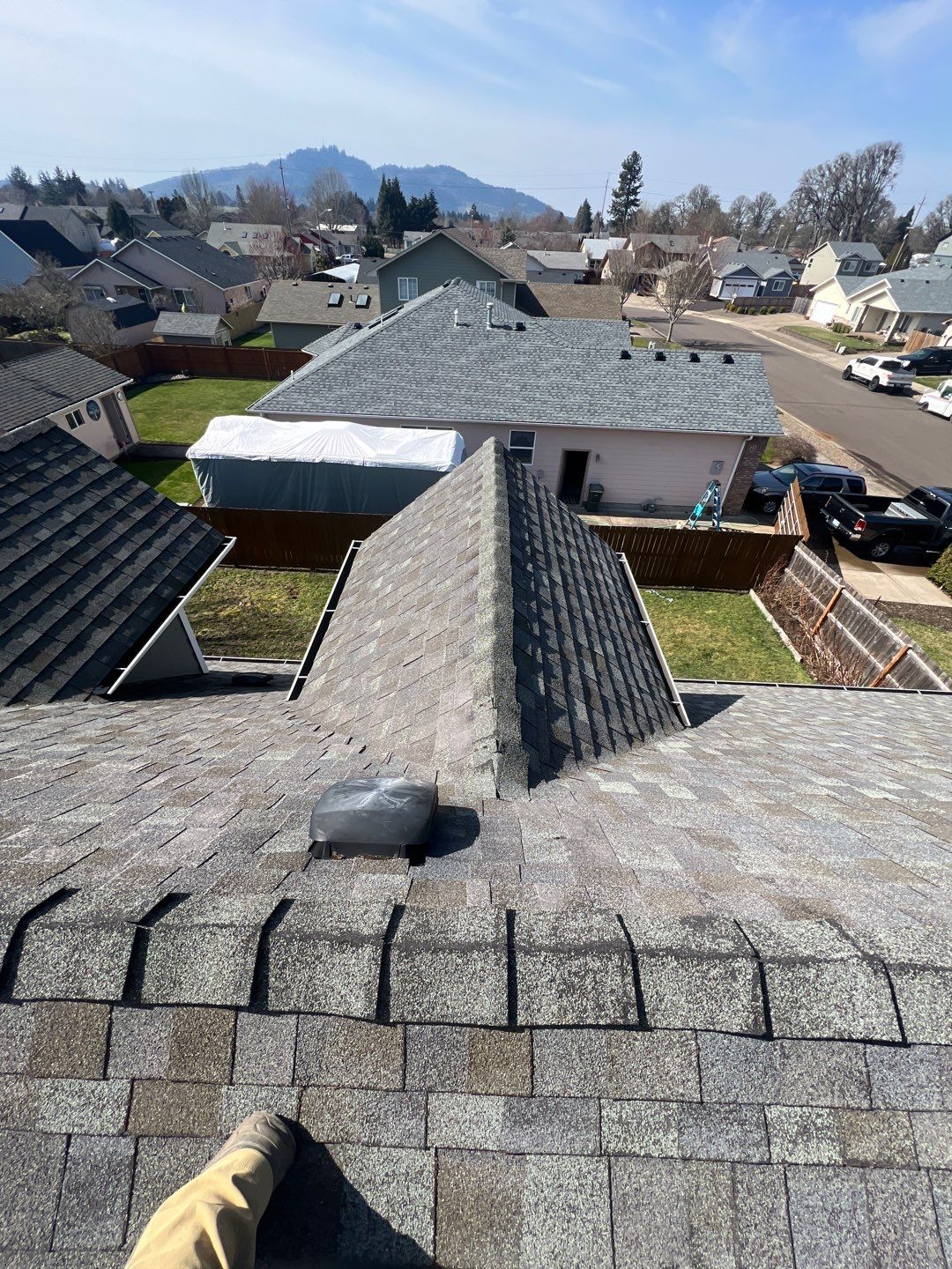 Residential Roofing Installation using Malarkey Highlander by Orezona Building & Roofing Company, Inc.