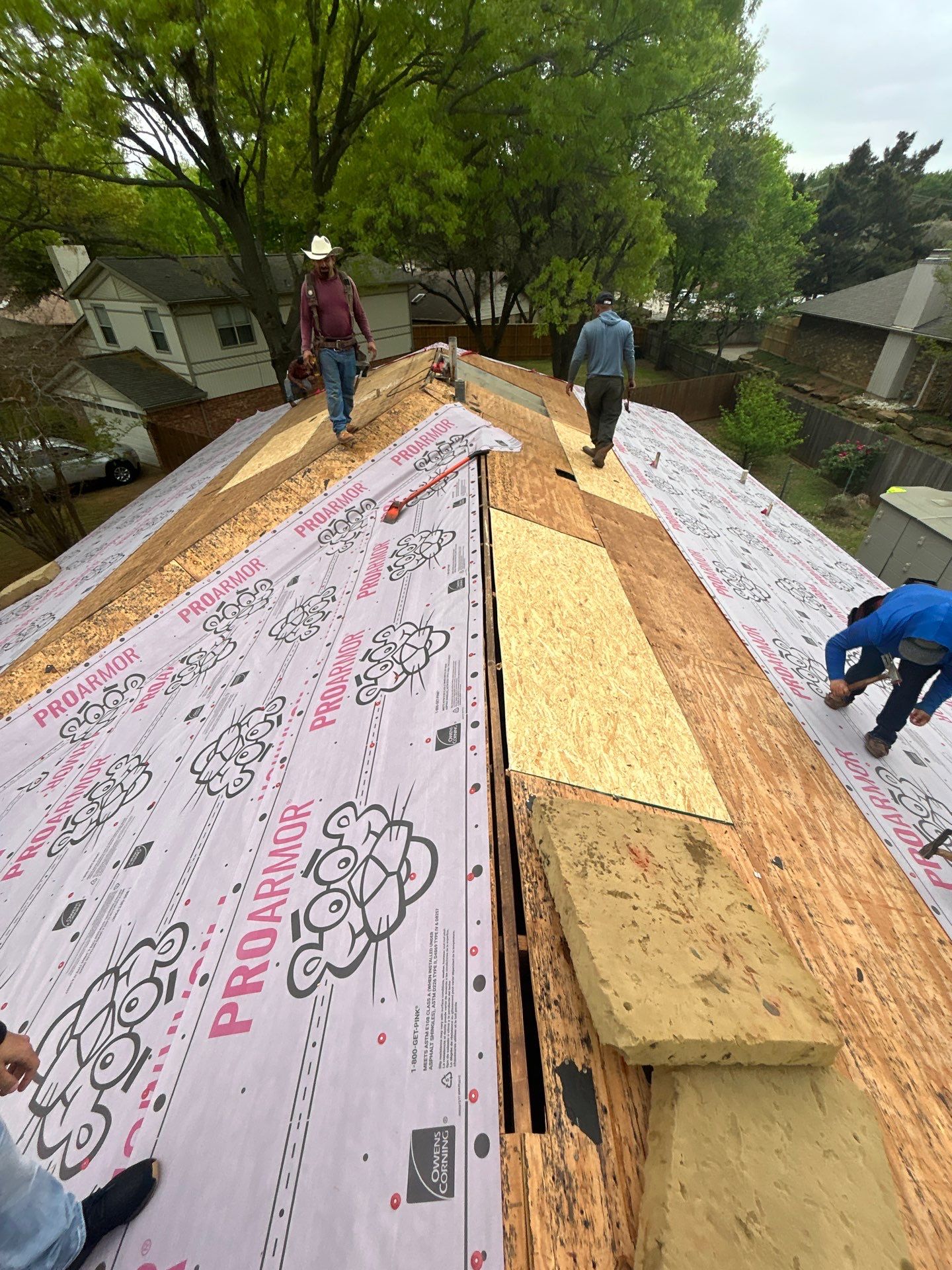 Project in Grapevine by Shearman Roofing & Construction