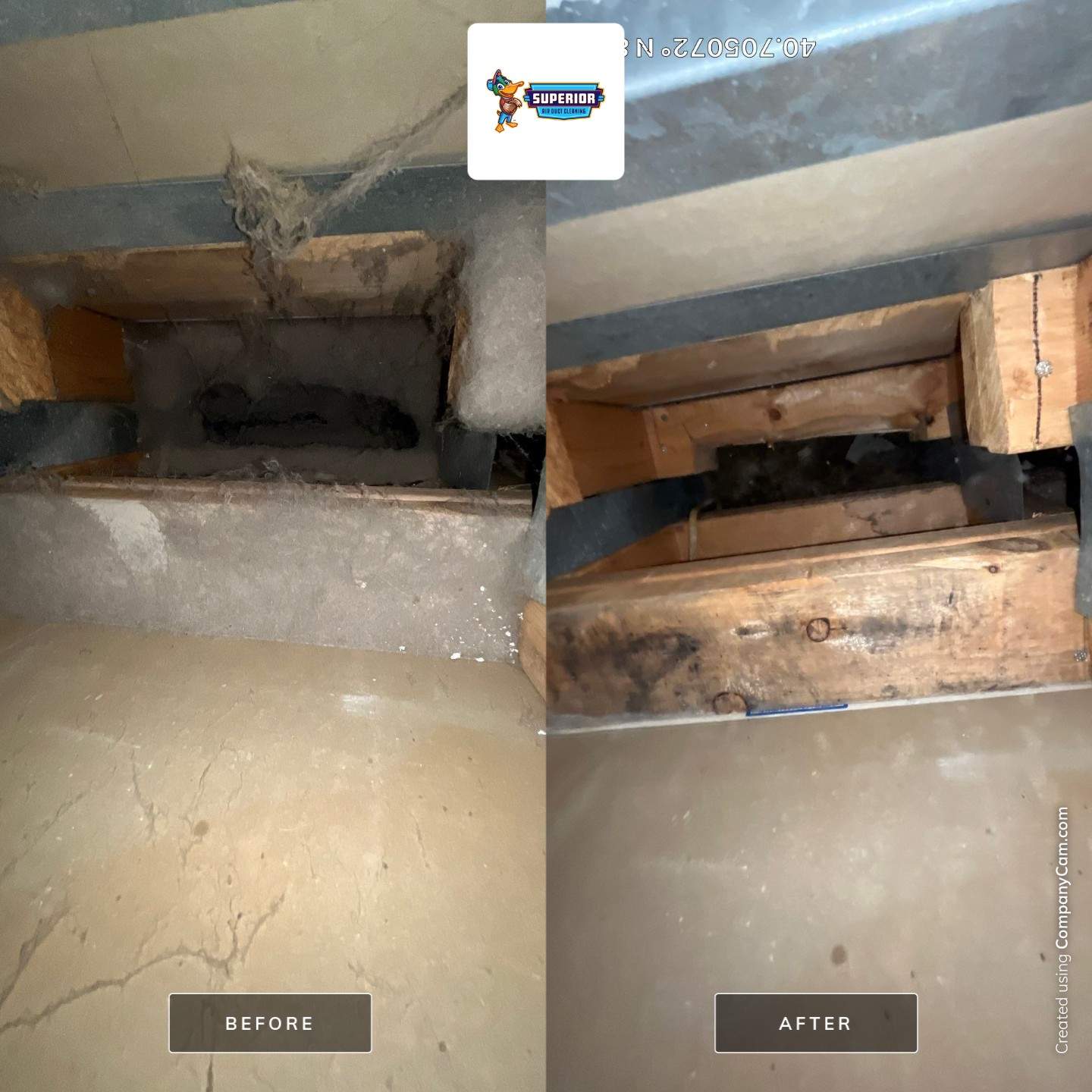 Air Duct Cleaning With a Vacuum Truck in Rochester, PA by Superior Air Duct Cleaning