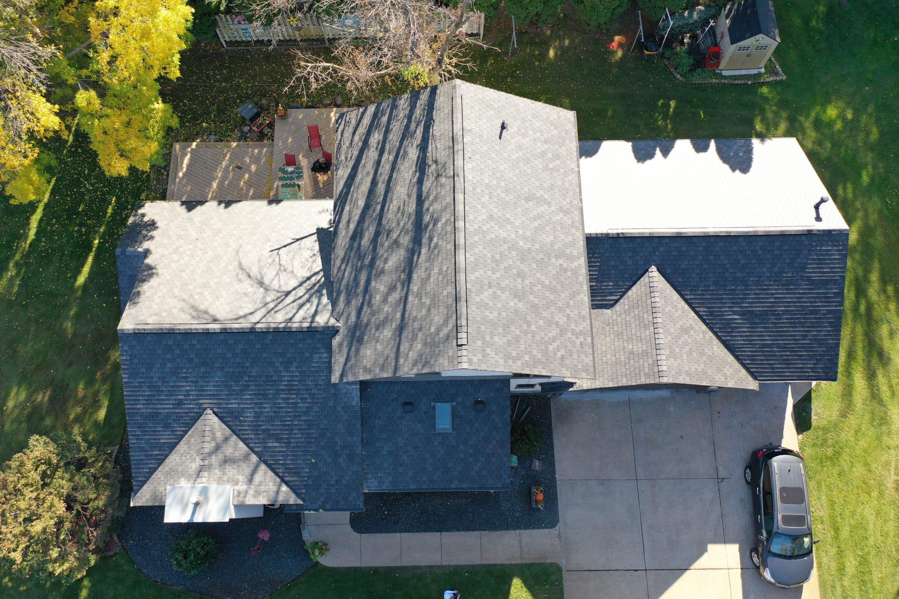 Premium Roof Replacement – F-Wave Designer Slate | Little Canada, MN by First Impressions Exteriors