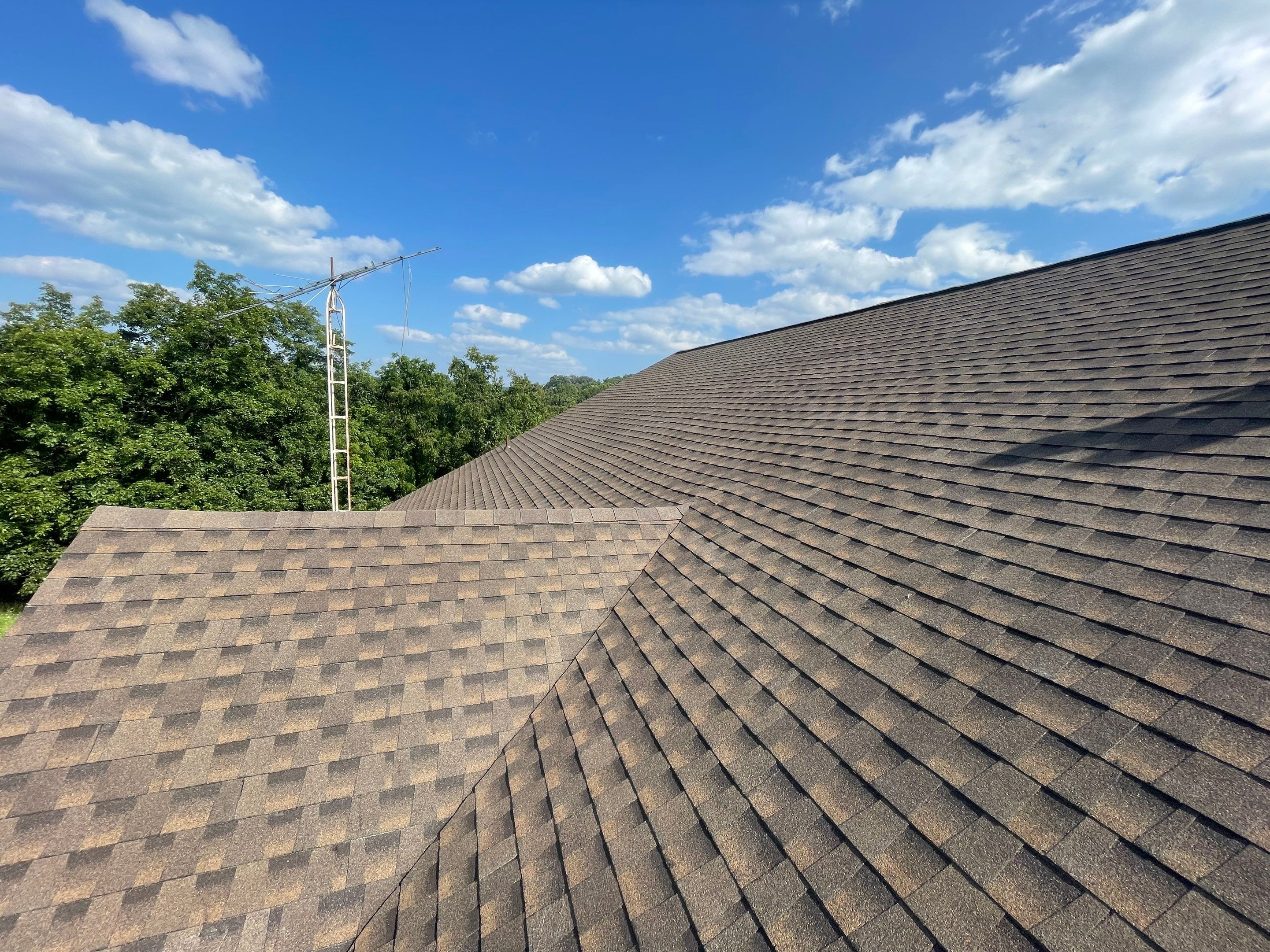 Residential Roofing Installation using GAF Timberline HDZ by Rainstoppers Roofing
