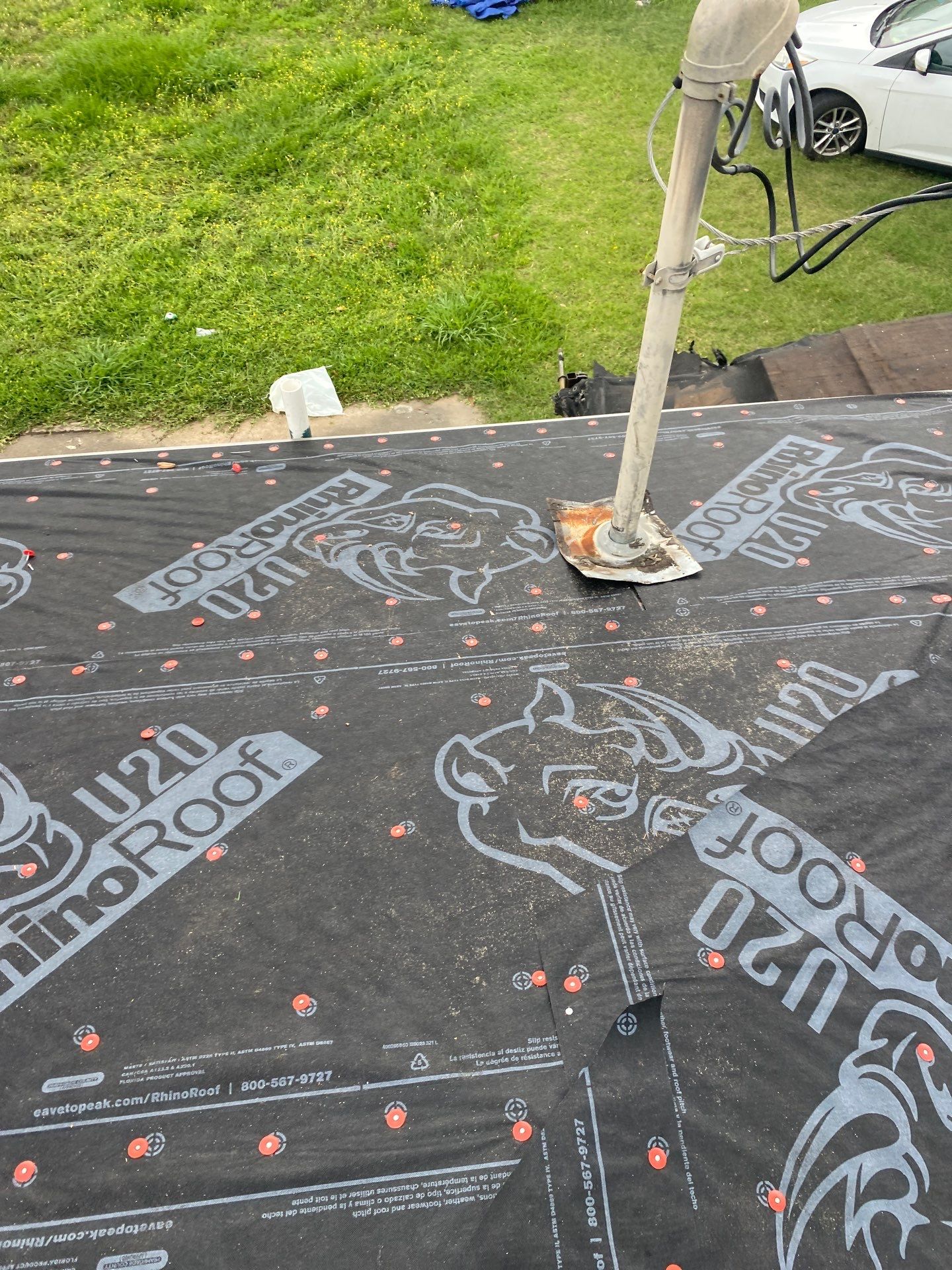 Residential Roofing Installation using Owen's Corning Duration (Lifetime) Shingles by Roof Repair Company