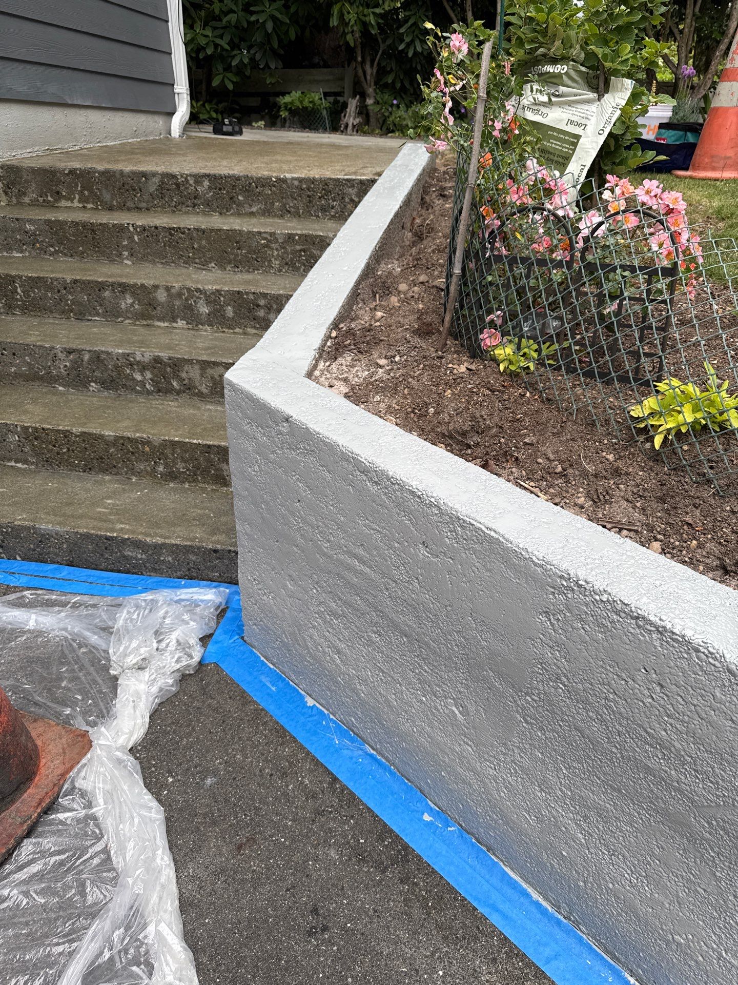 Epoxy Stairs & Sealcoat Driveway Application by Jireh Asphalt & Concrete Inc 