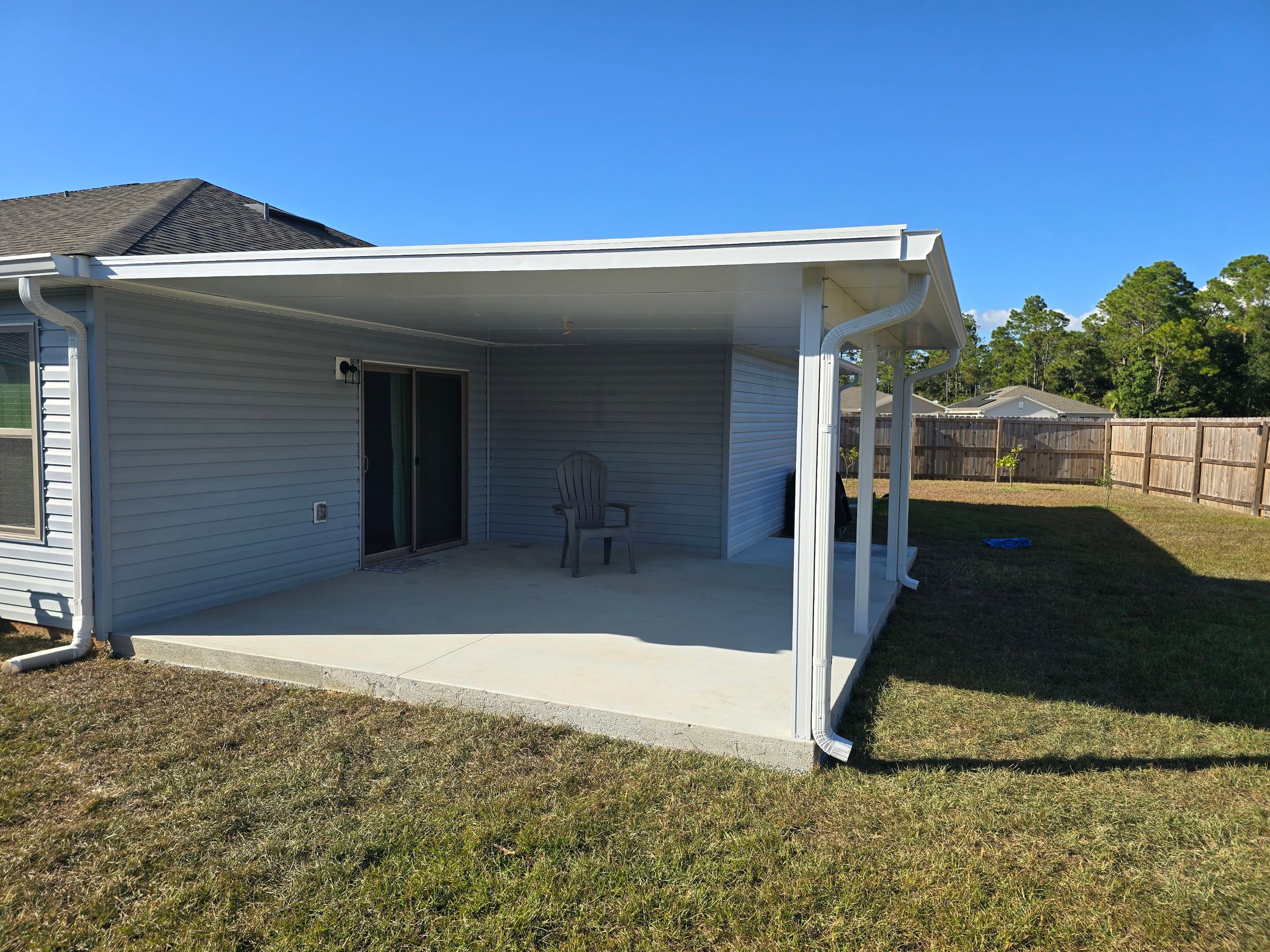 Backyard Patio Cover by Titan Sunrooms