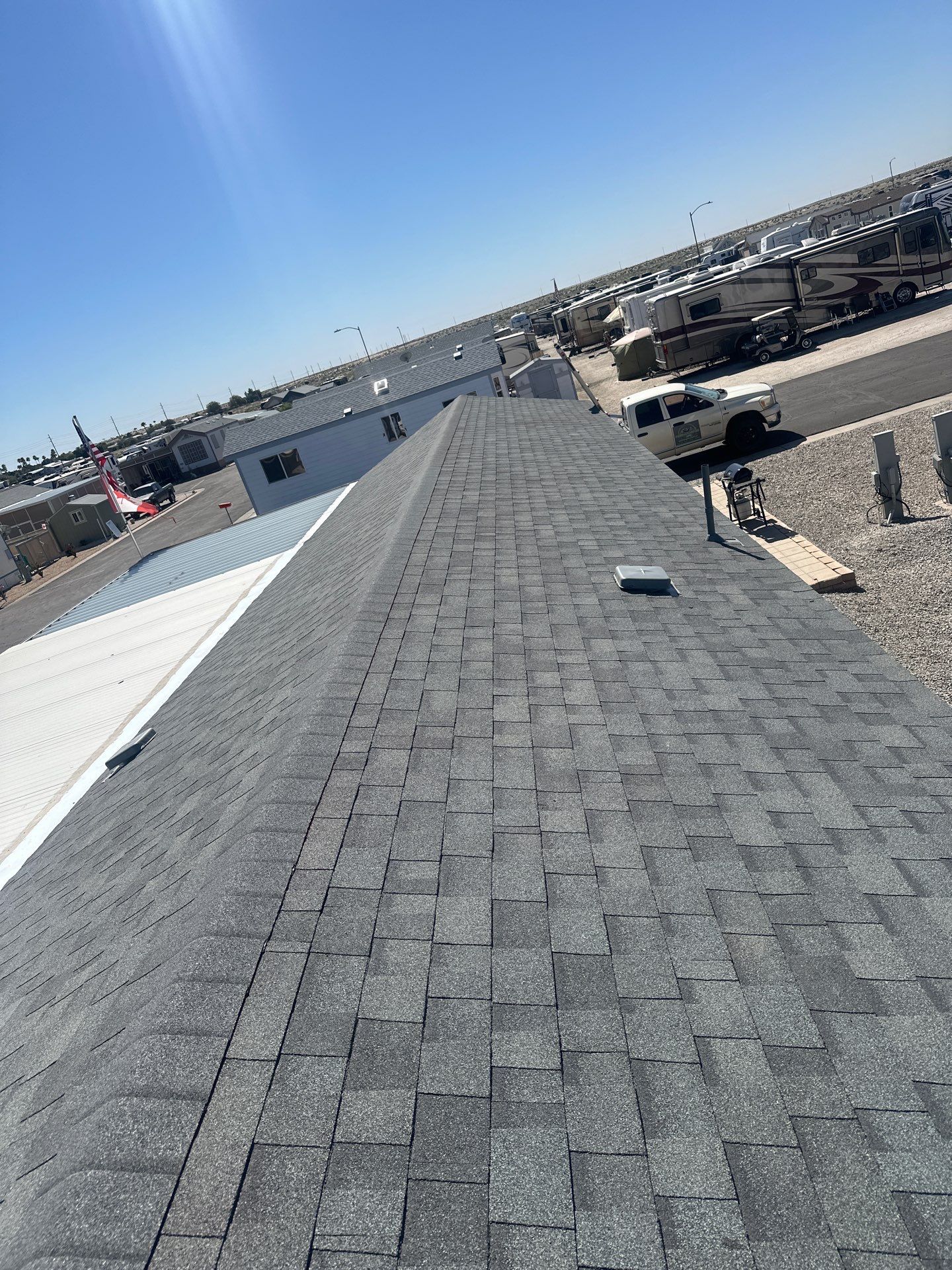 Pewter Gray Shingles by Reimagine Roofing