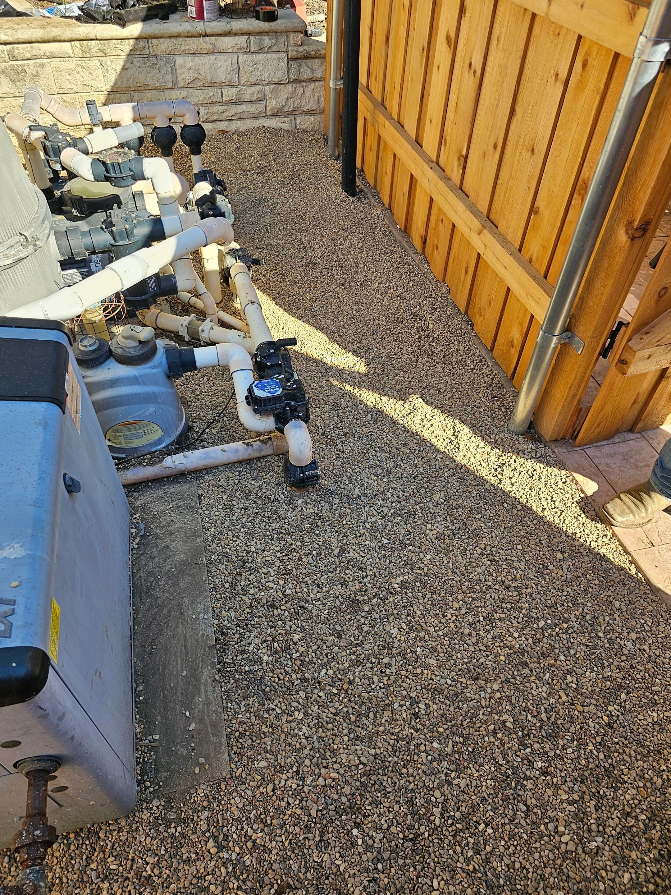 Fence & Concrete Patio by EL-GC LLC 