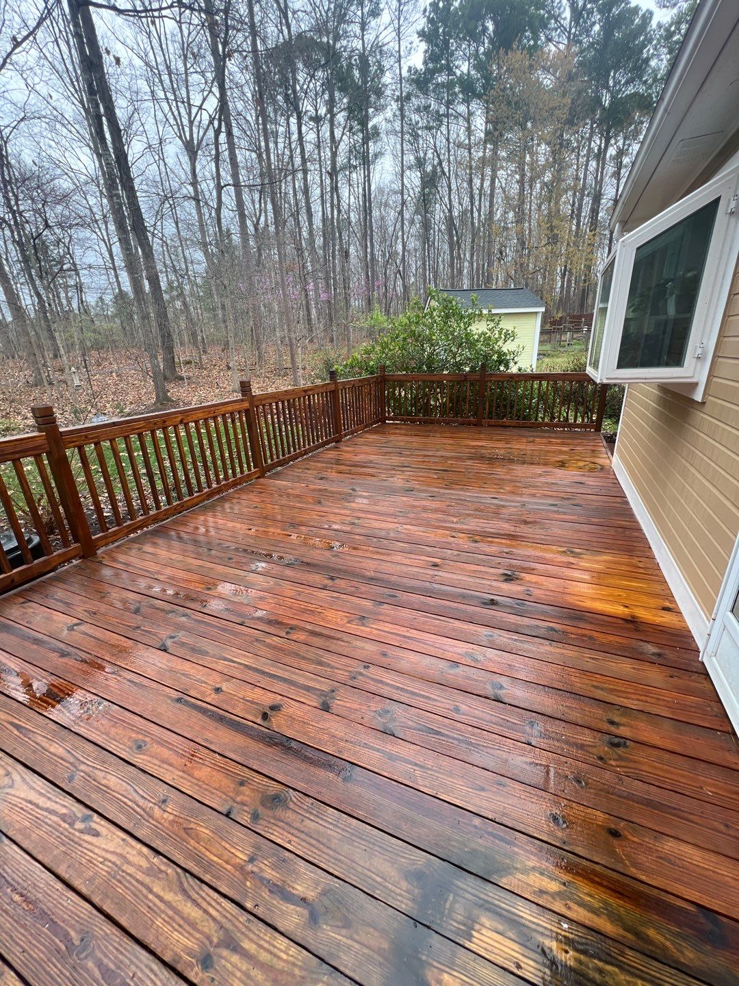 Weathered Deck using Wood Sealant by DuraSeal