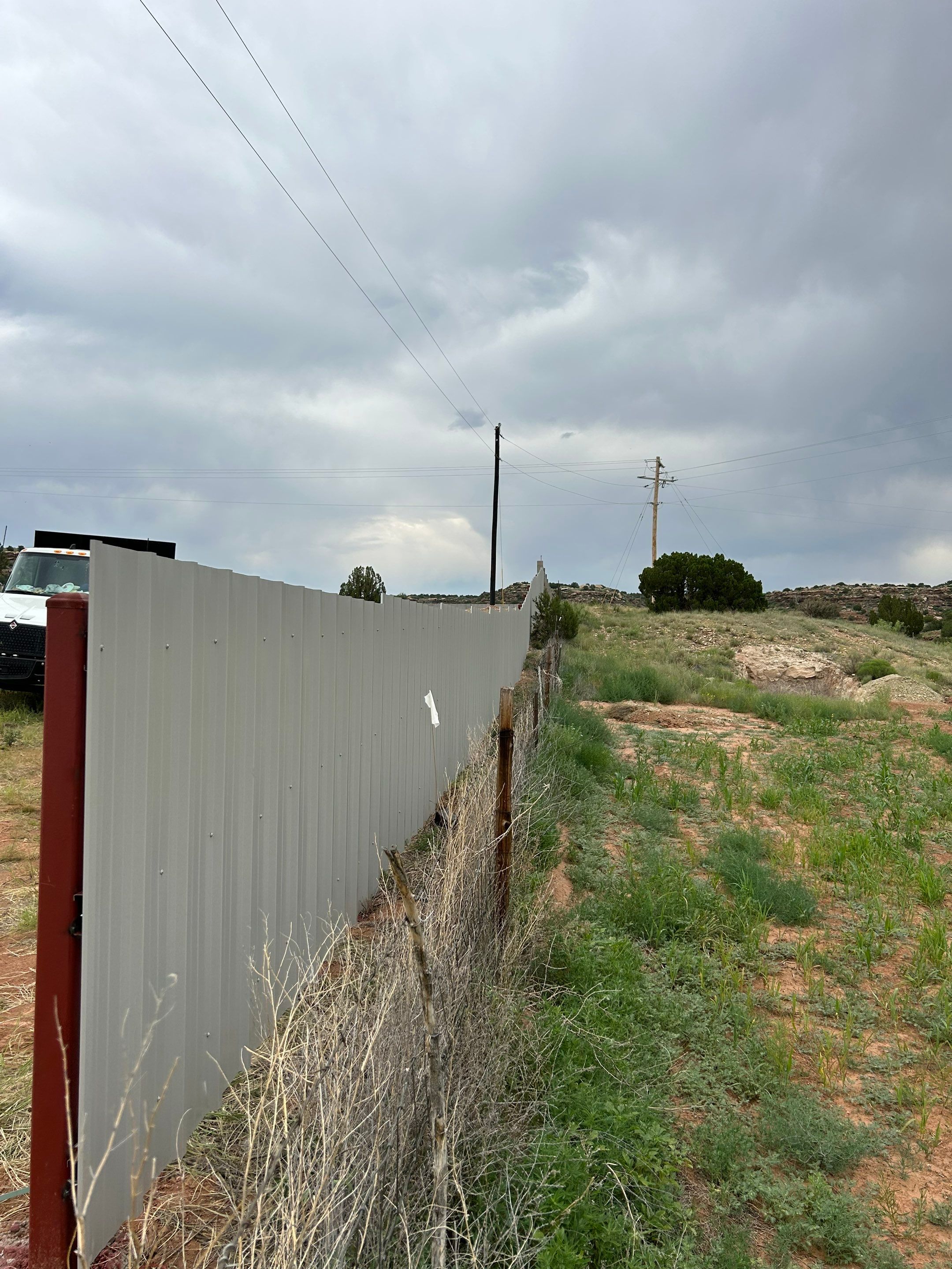 Light Commercial using 6' Pro-panel by Valley Fence Company