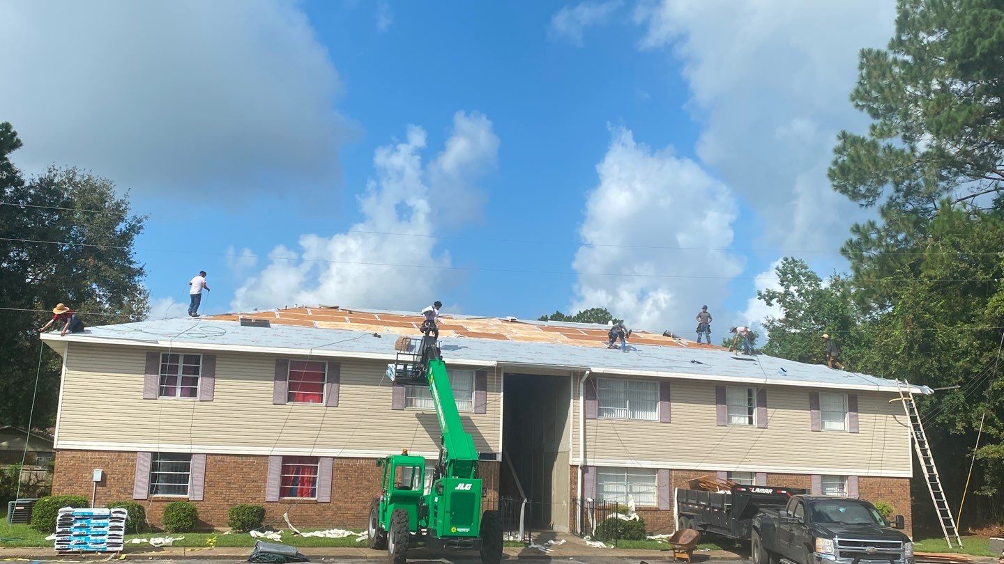 Commercial Roofing Installation using Roof Replacement by American Roofing & Construction LLC