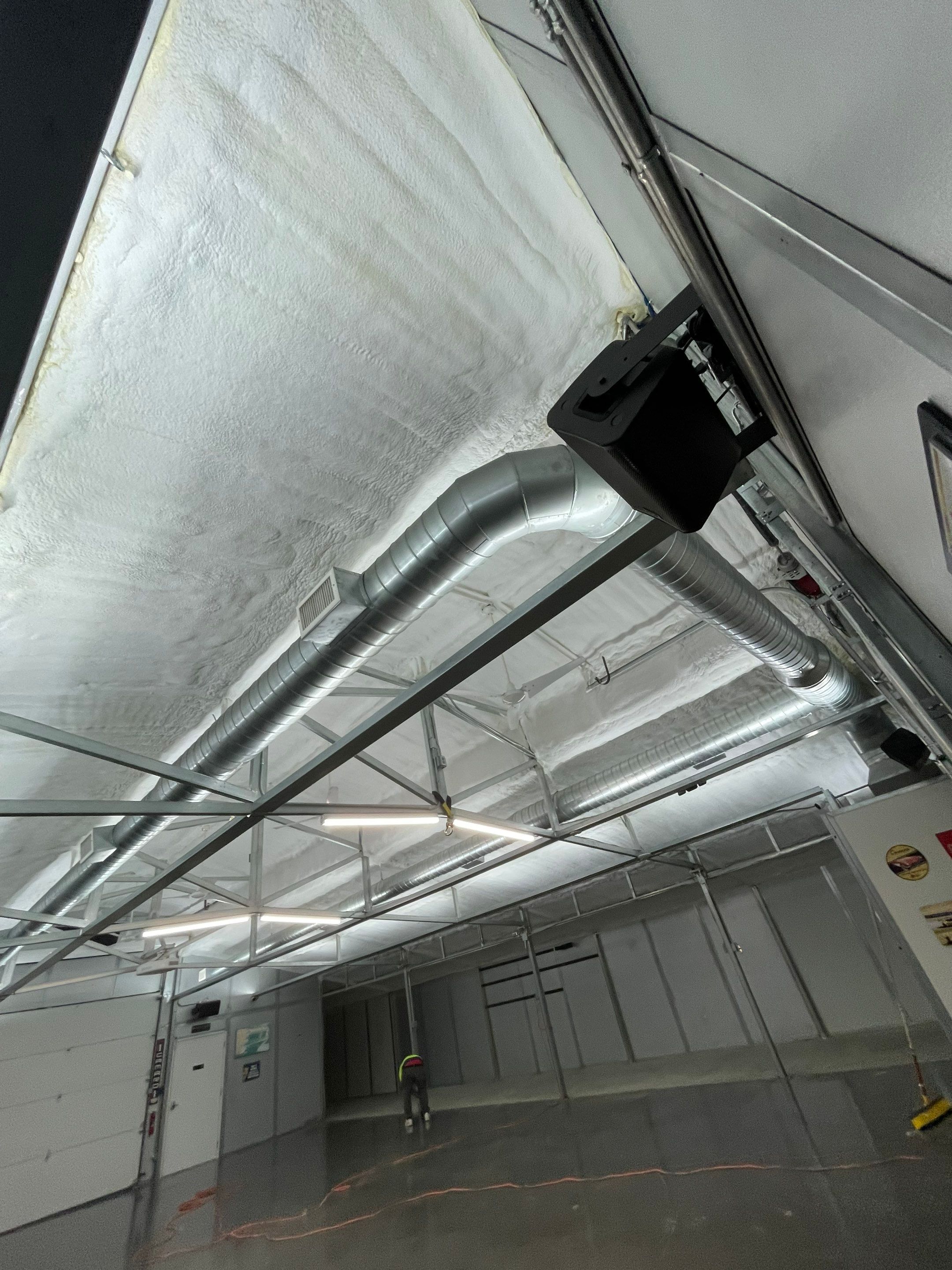 Sunnyvale Tx, Close cell spray foam custom garage  by Apex Insulation Solutions