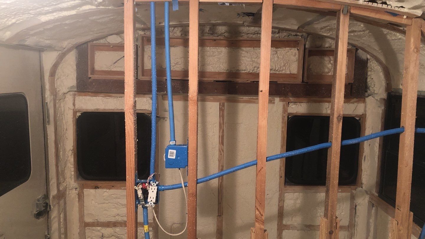 Spray Foam Insulation using Insulation only by Straight Edge Roofing Inc