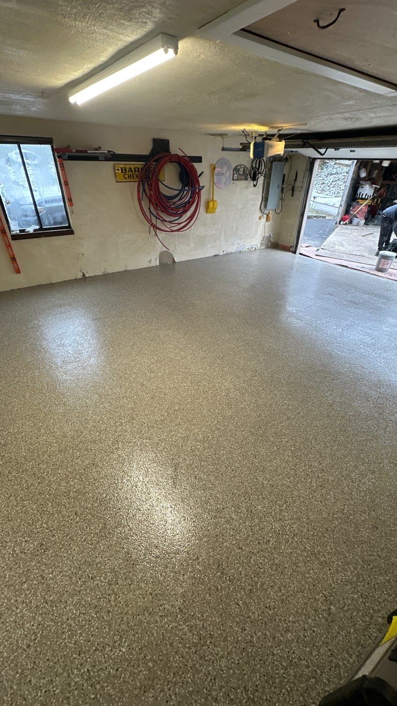 Shoreline Garage Project in Wexford by Floors in a Day, Inc