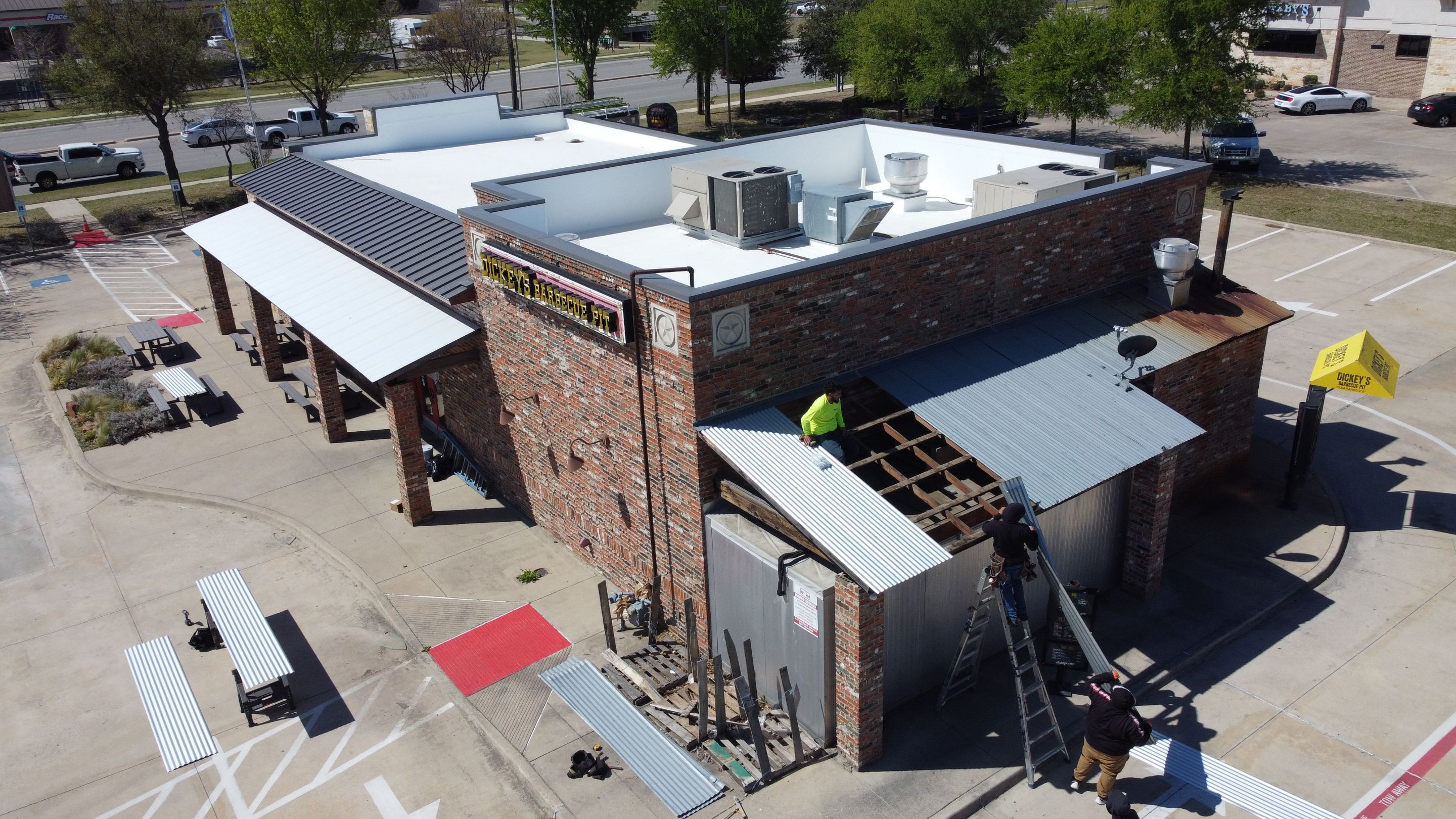 TPO Commercial Roofing Installation by 3:16 Roofing and Construction