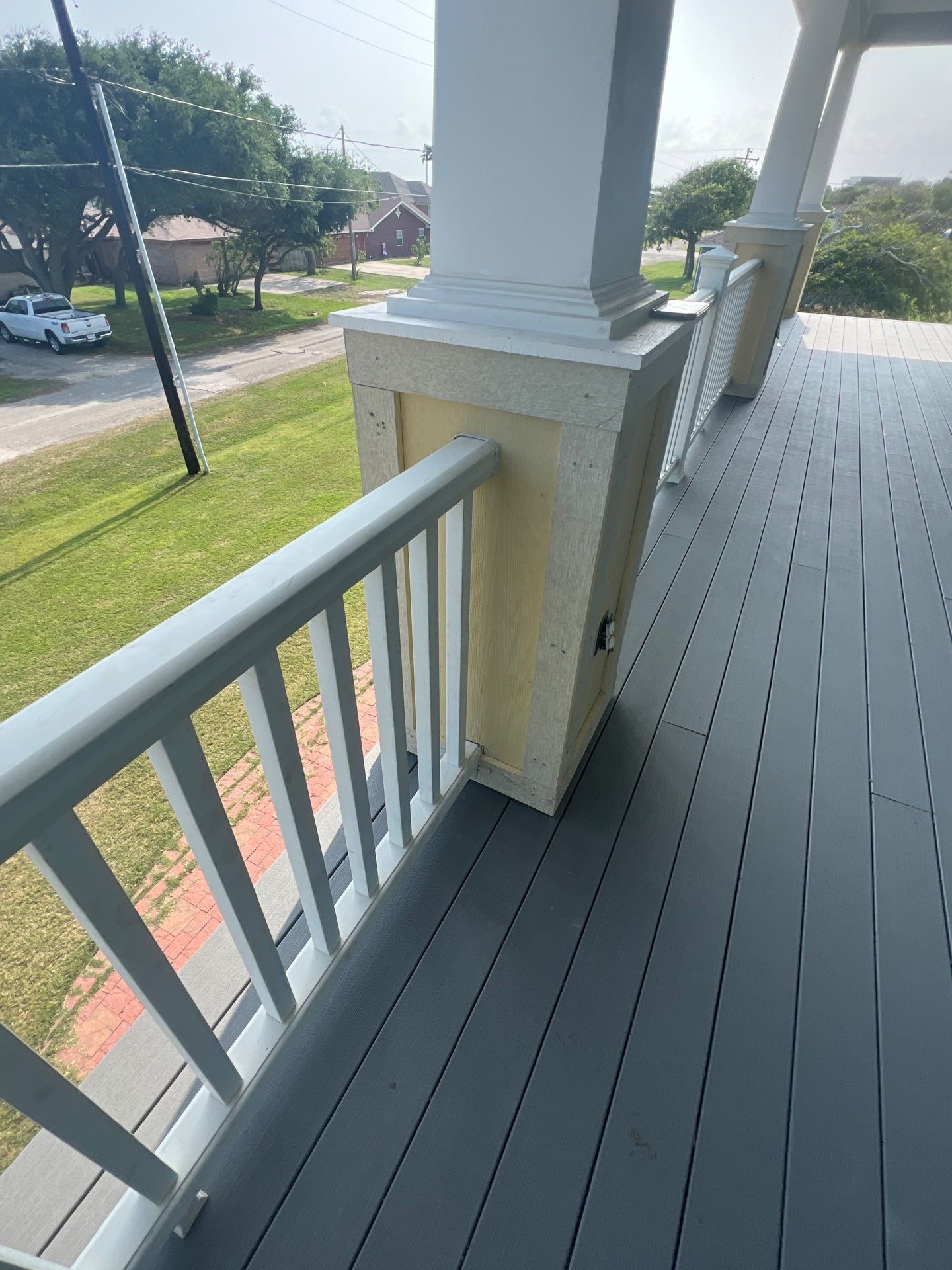 Portland Shore Porch Build by Bayfront Roofing and Construction