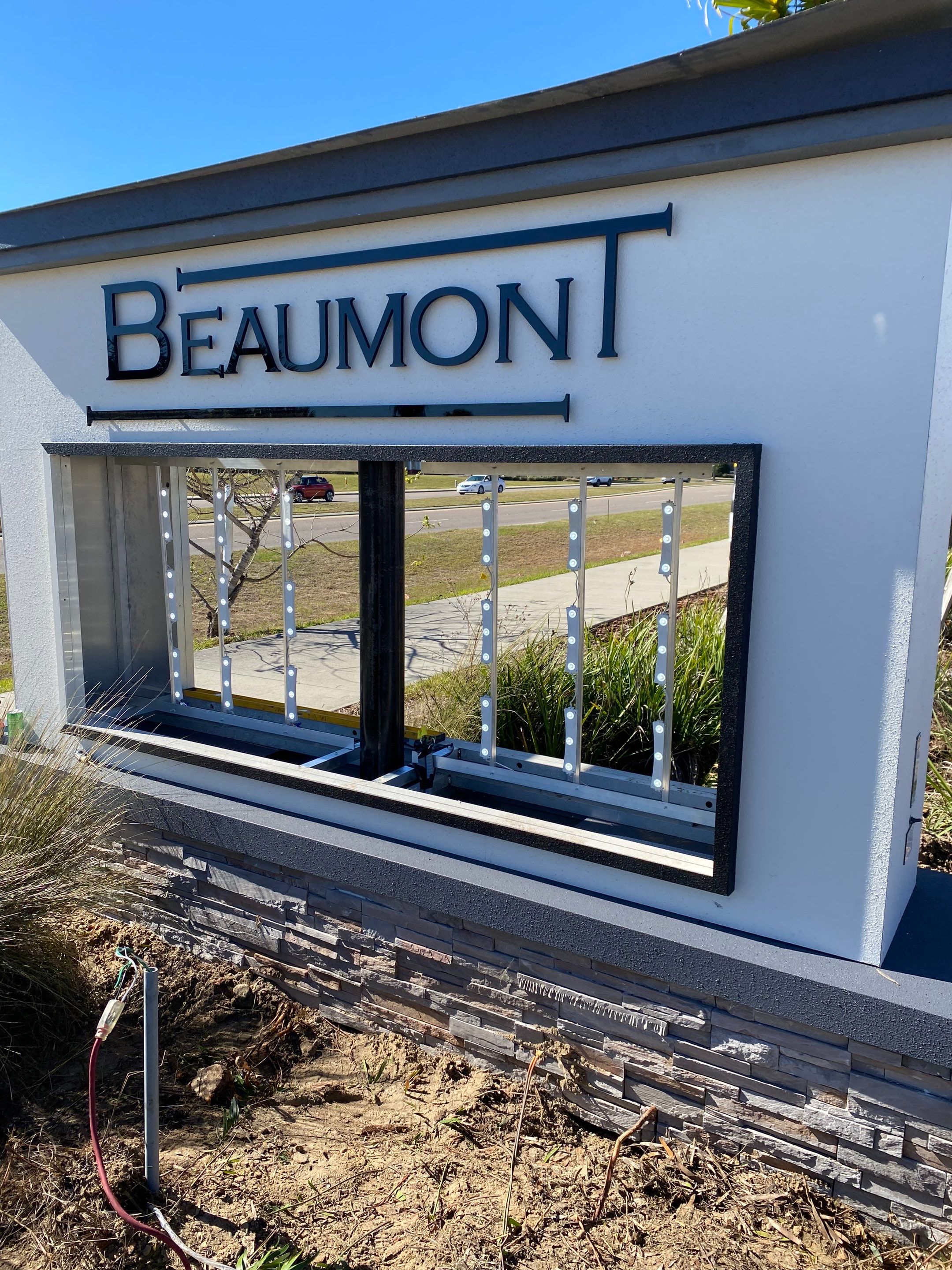 Monument Sign for Beaumont by SignCrafters
