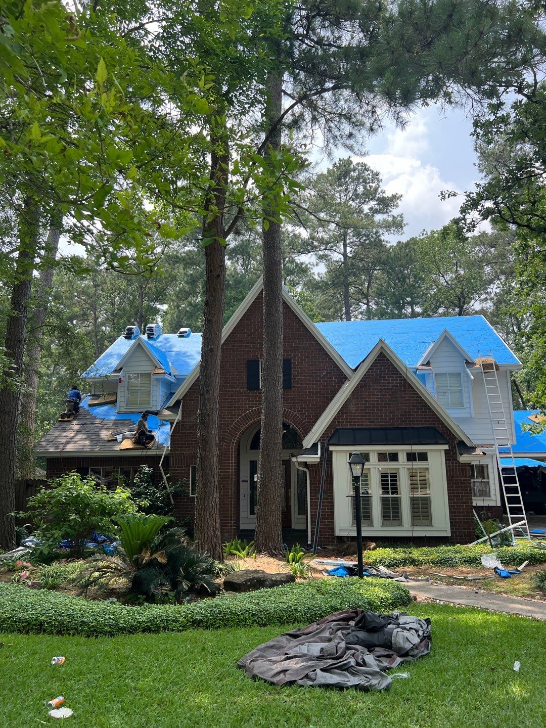 Residential Roofing Installation using IKO Dynasty by Core Four Roofing