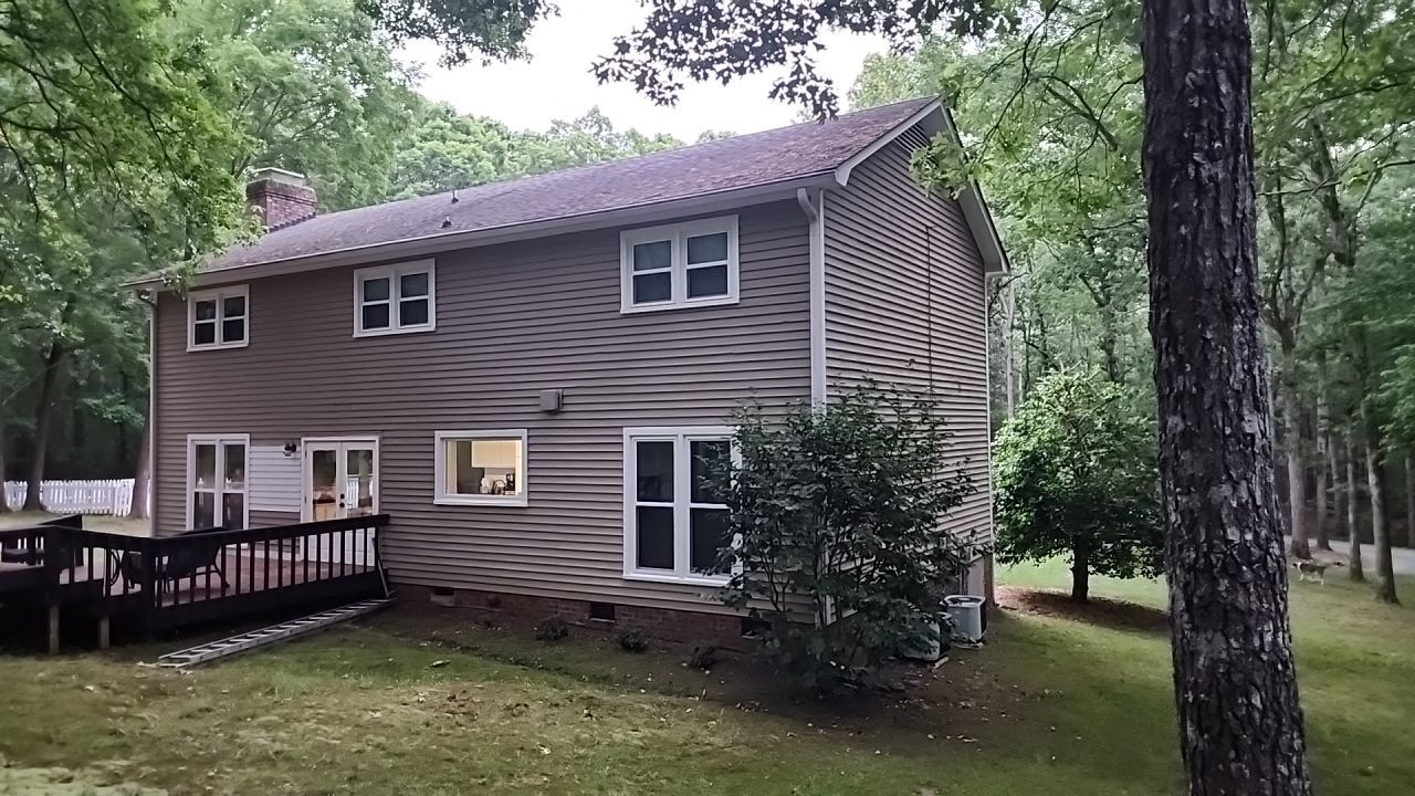 House Wash using cleaner by Power Wash Masters LLC