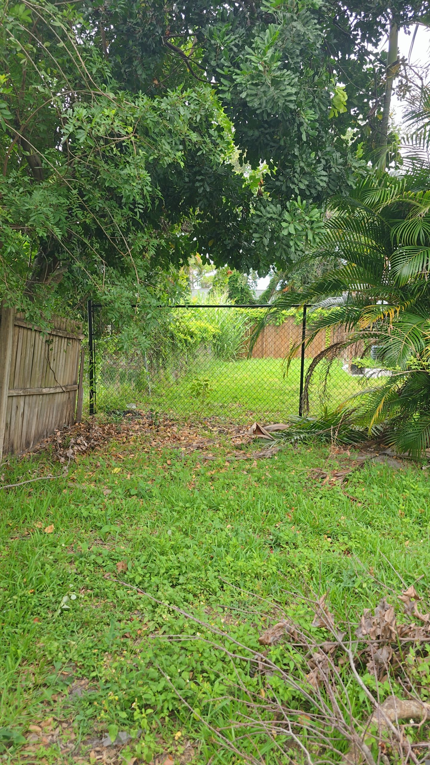Black Vinyl Chain Link Fence Installation in Bradenton by True Fence LLC