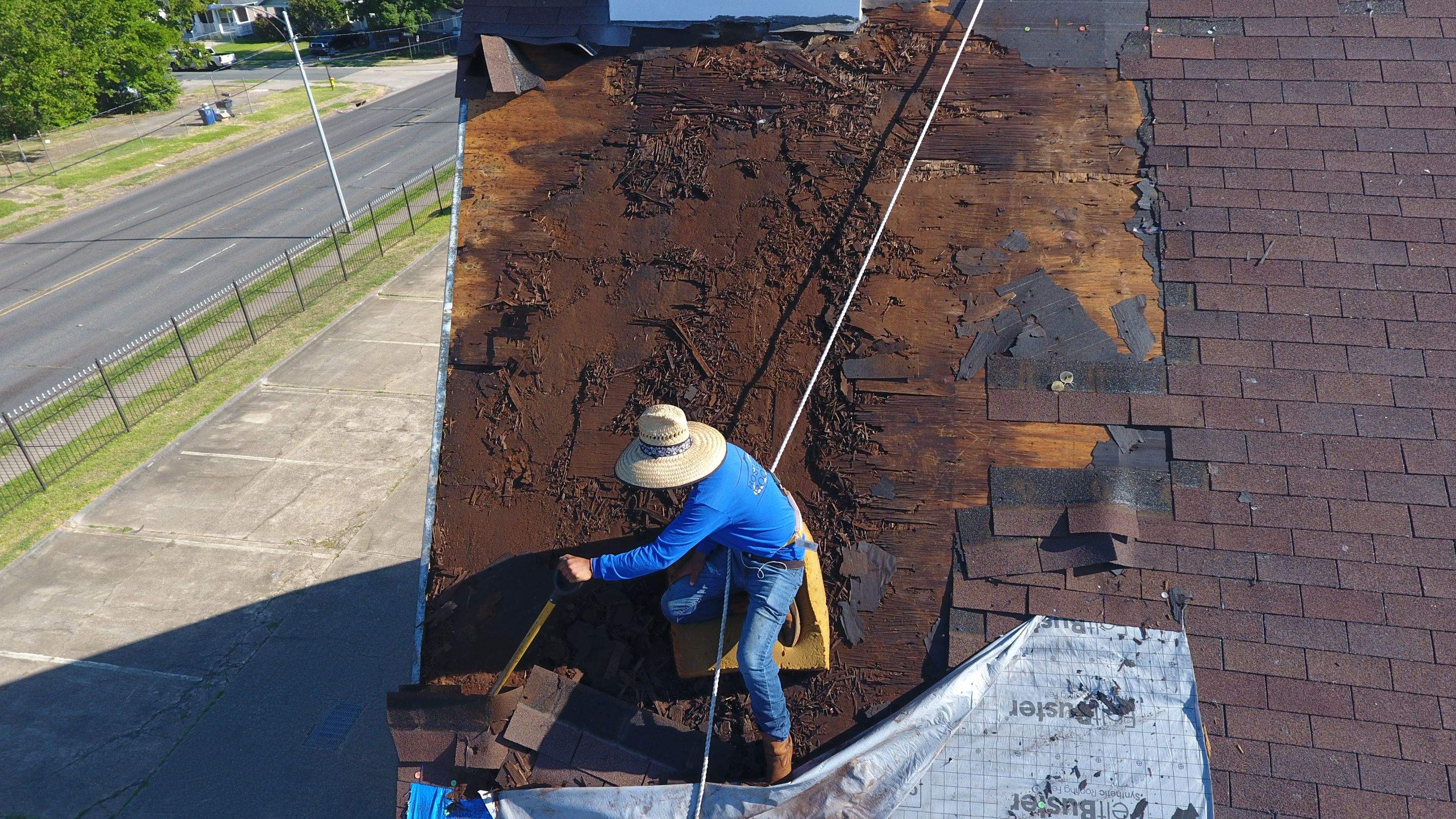 Bright Star Baptist Church by Hostetler Roofing