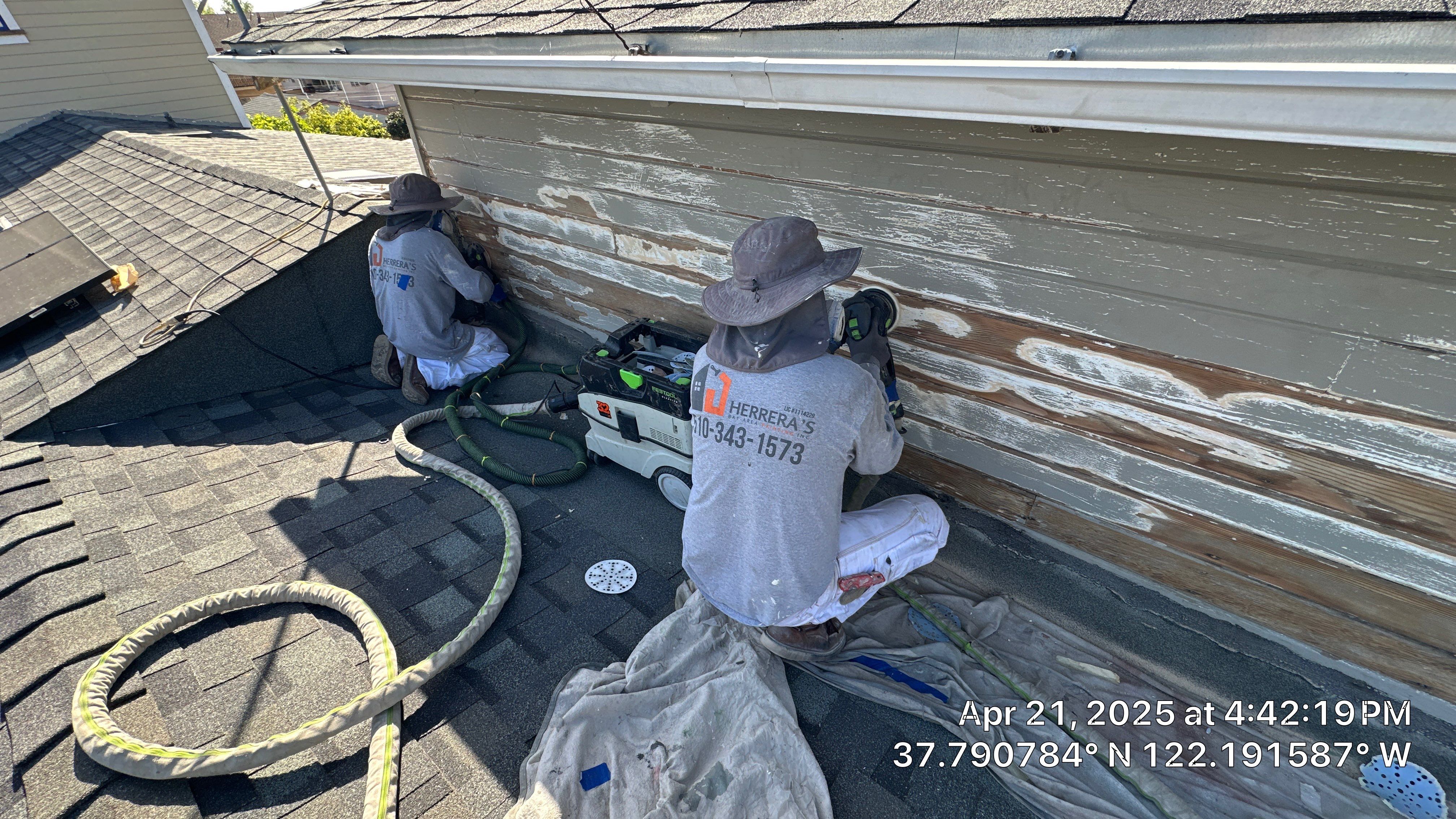Project in Oakland by Herrera’s Bay Area Painting inc.