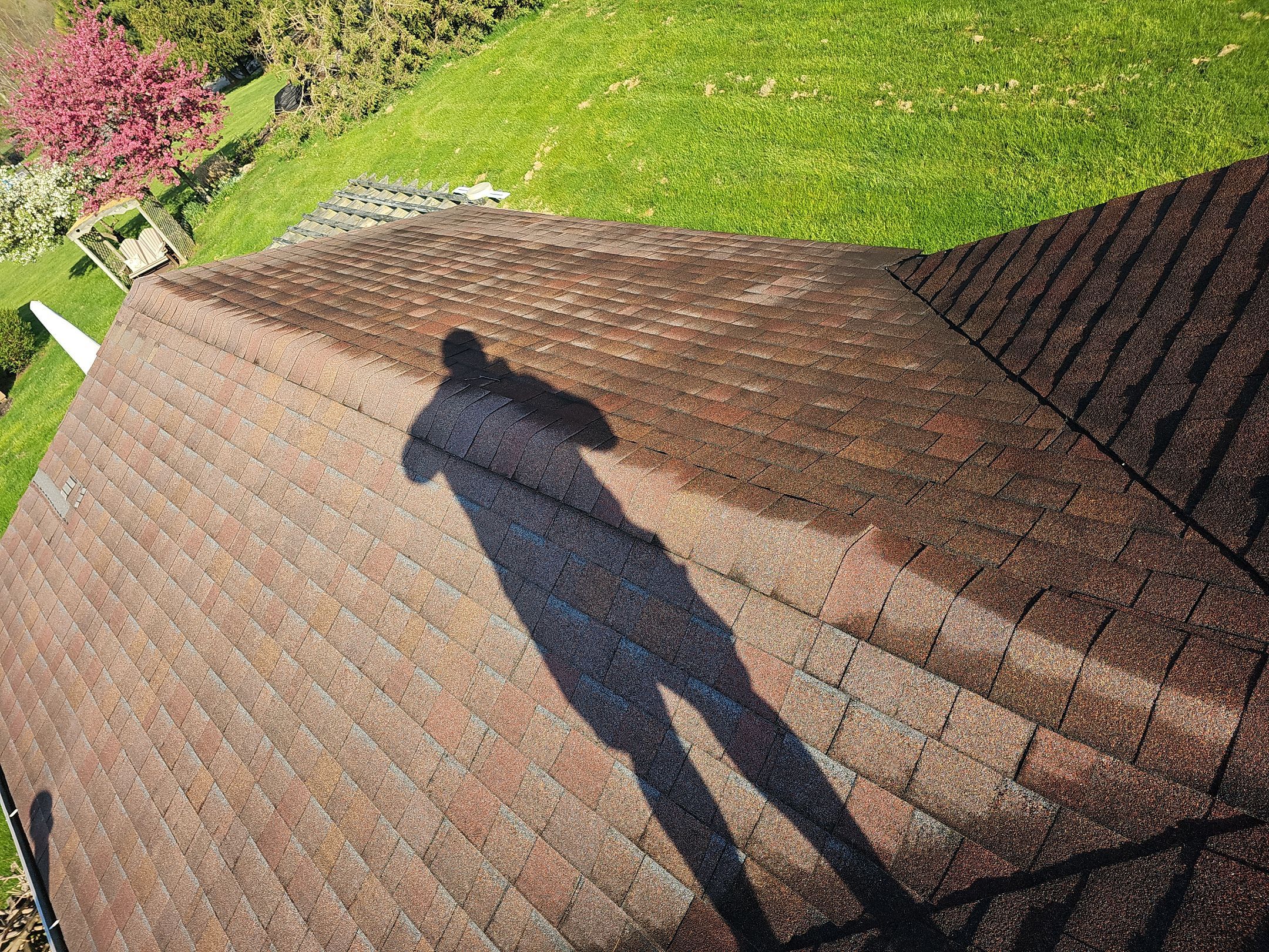 ATLAS PINNACLE COLOR: BURNT HICKORY DRIP EDGE: MUSKET BROWN by Eagle Eye Roofing