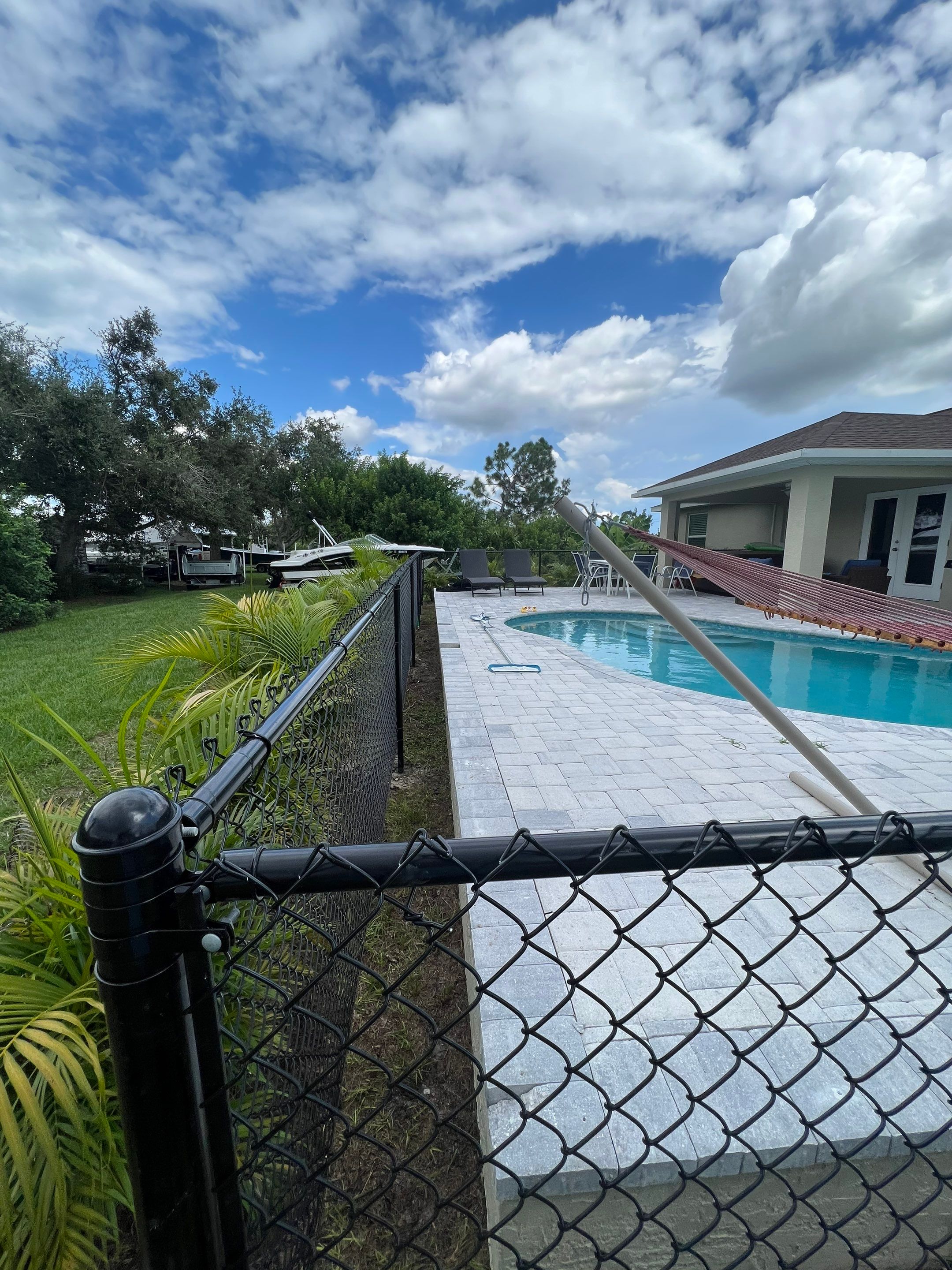Chain-link Fence Installation using Chain-link Fence by Asap fence and gates, LLC
