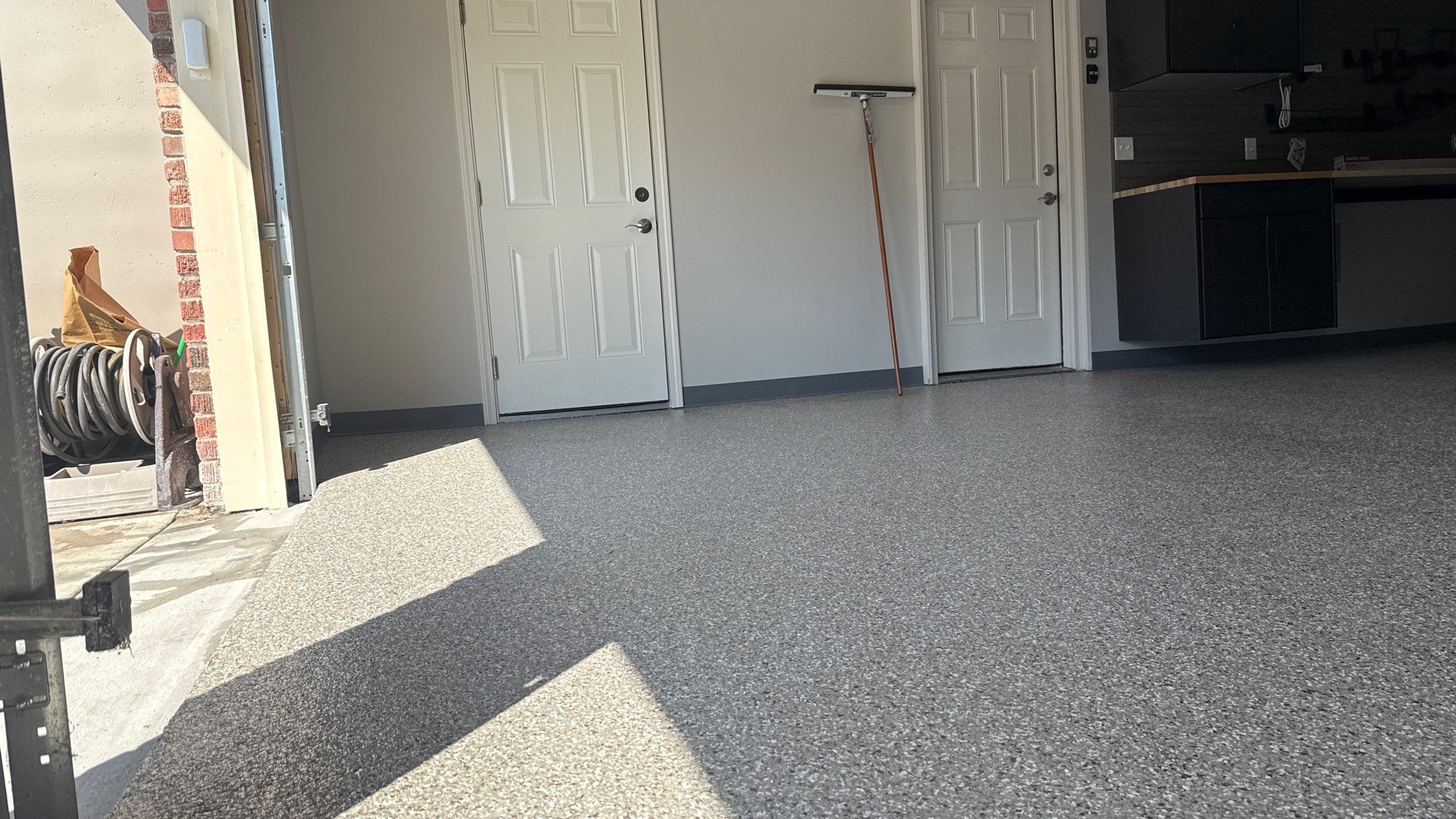 Wow Look Floor to Ceiling Slatwall  by Banner Garage