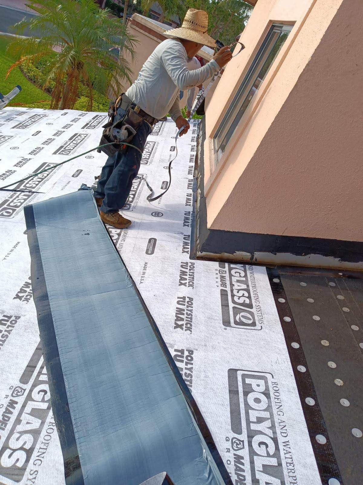 Complete Chimney Rebuild + Tile & Flat Re-Roof  by Morton Roofing, Inc.