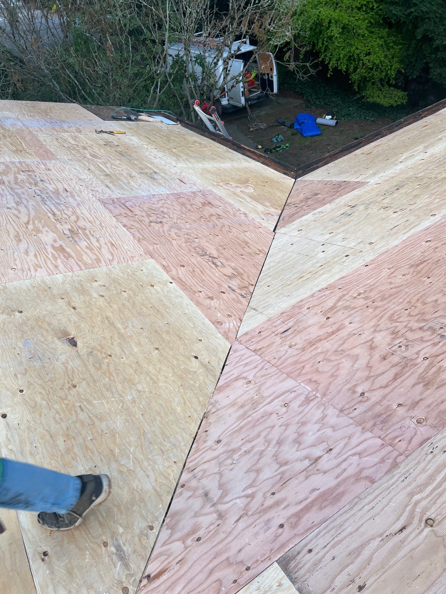Residential Roofing Installation using GAF HDZ Shingles by Roofing Formula LLC