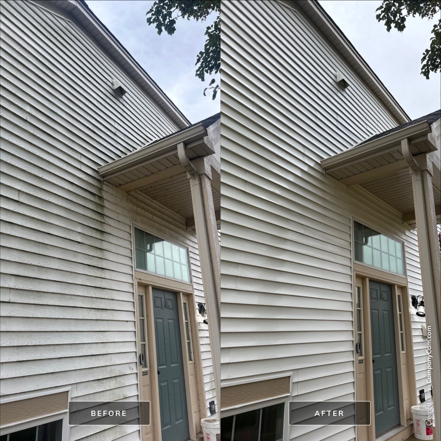 Project in Wonder Lake by Simmons Power & Soft Washing