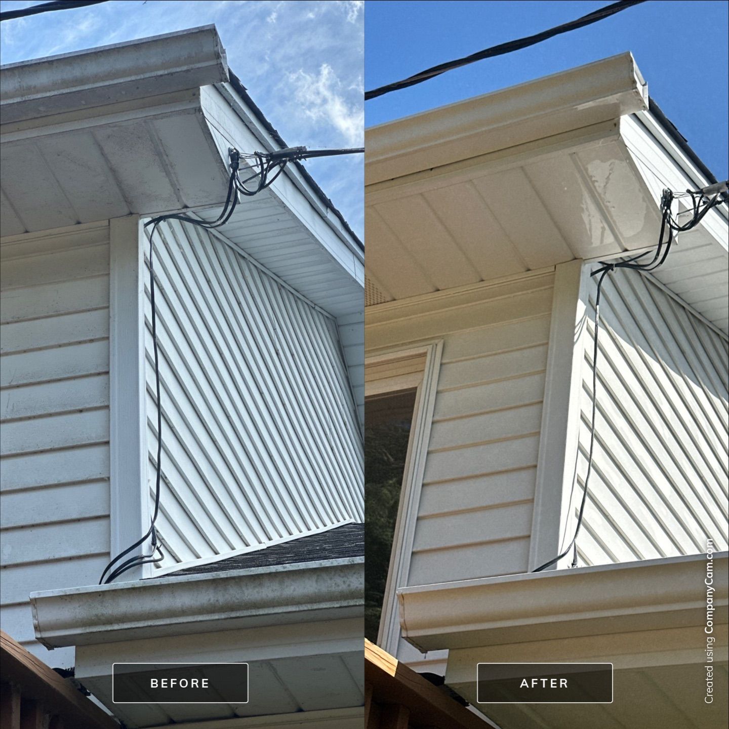 Project in Fox Lake by Simmons Power & Soft Washing