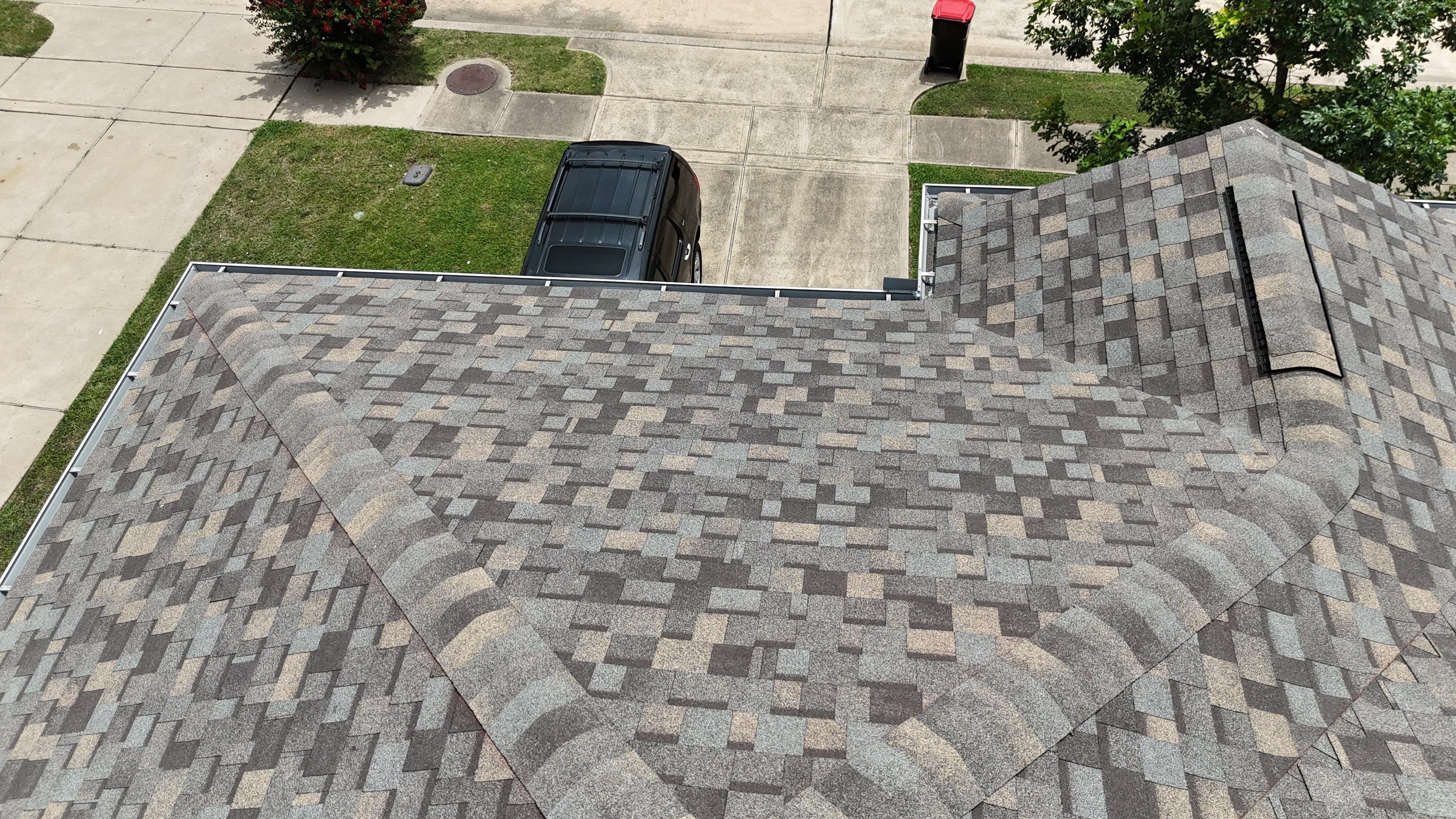 Residential Roofing Installation using IKO Dynasty by Core Four Roofing