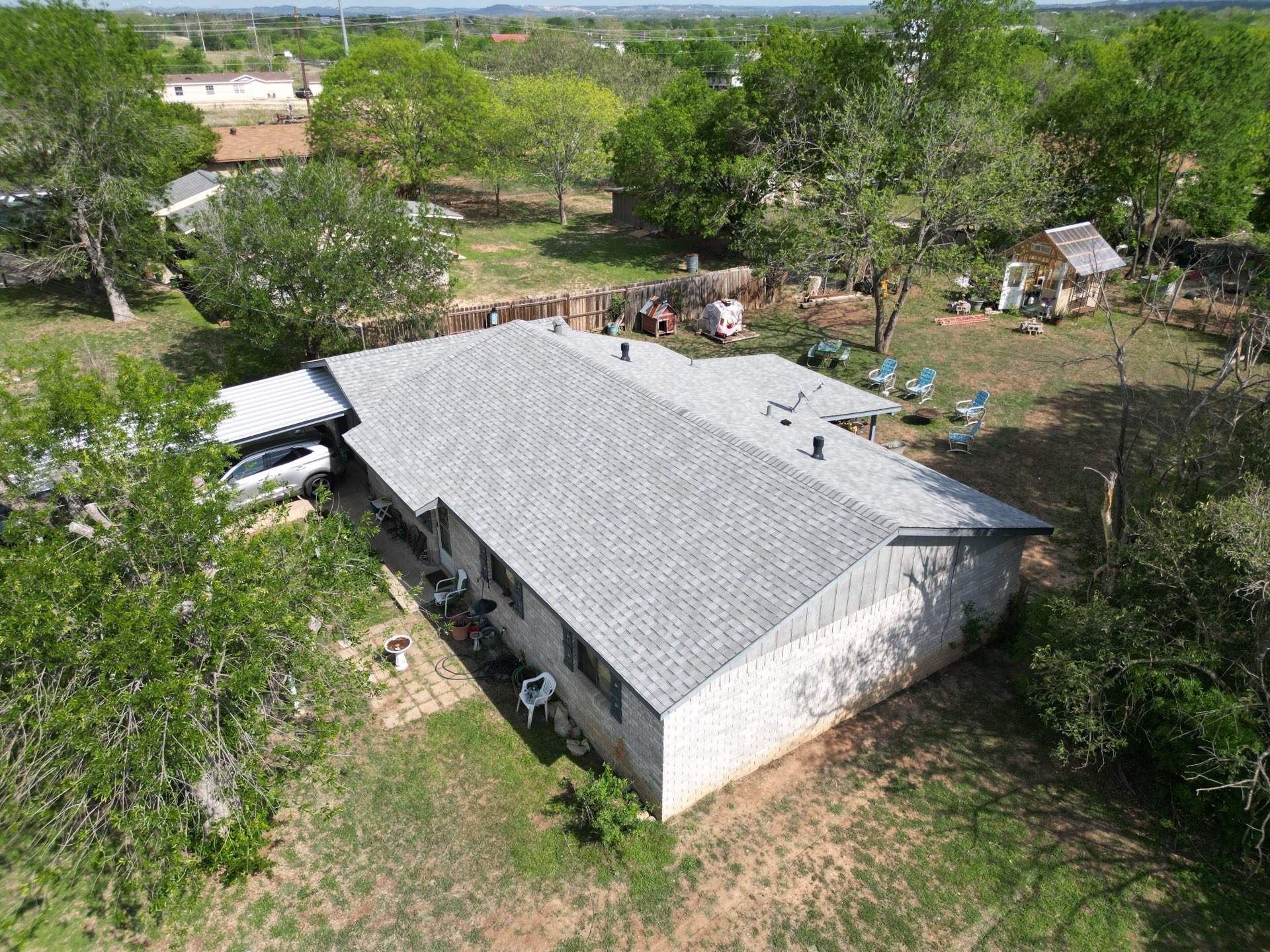 Roof + Green house roof replacement by Cool Roofs