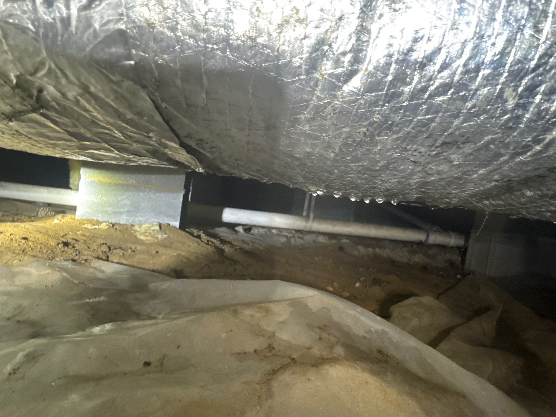 Project in Yorktown by Patriot Crawl Space Repairs