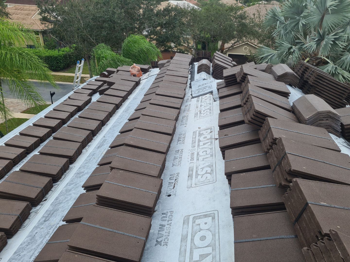 Residential Roofing Installation using WestLake Roofing Tile by BLUES BROTHERS ROOFING