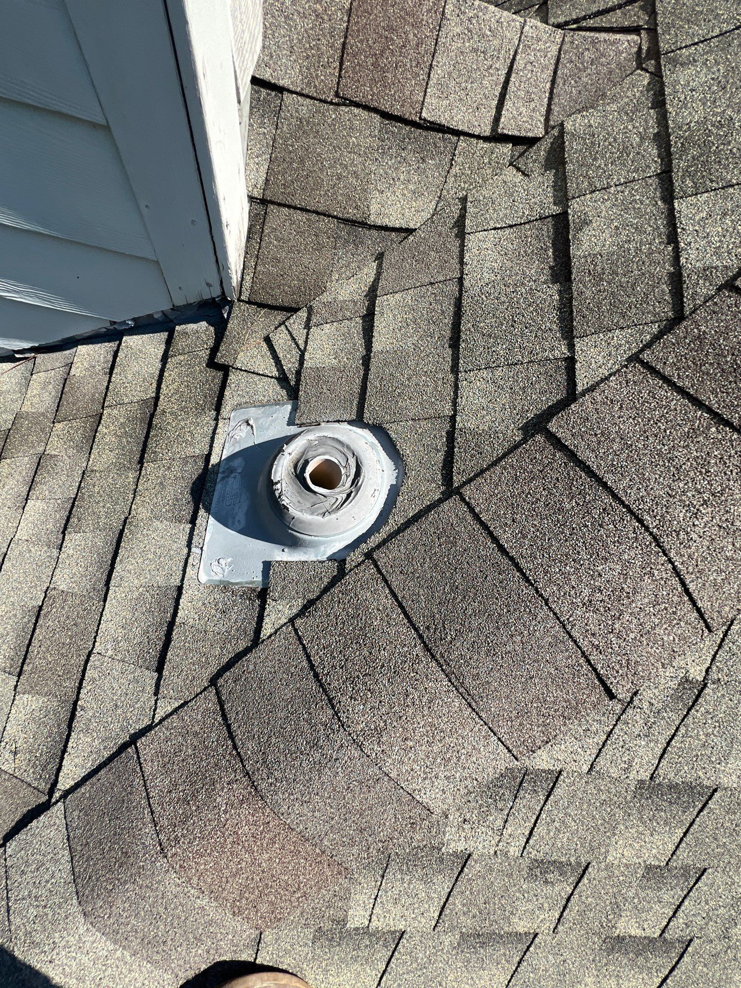 Hail Damage using Metal by Roof Repair Services LLC