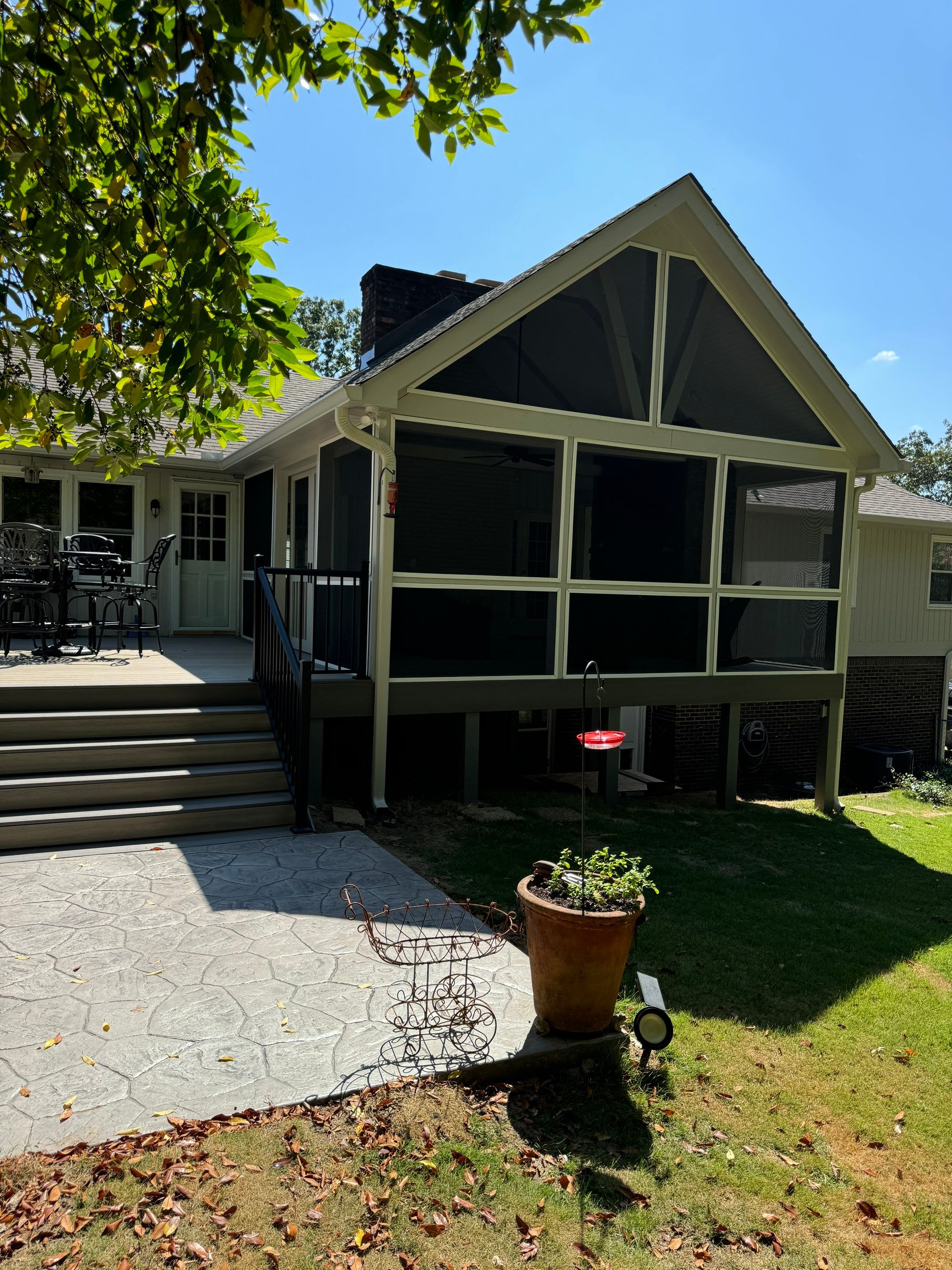 Burntleaf - Screen Porch by Pillar and Pine