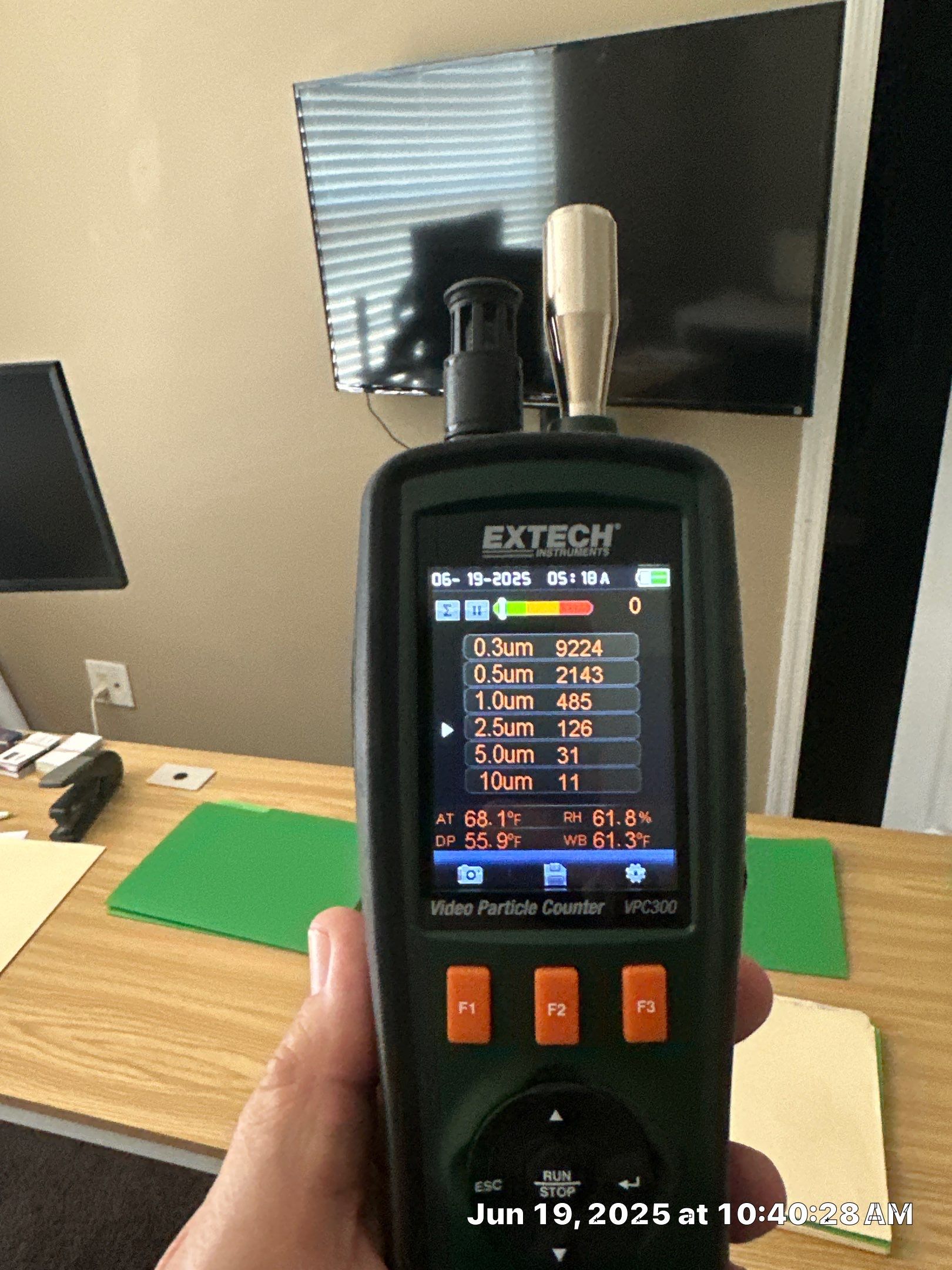 Mold Assessment in Sarasota on a rental home by Building performance Solutions LLC