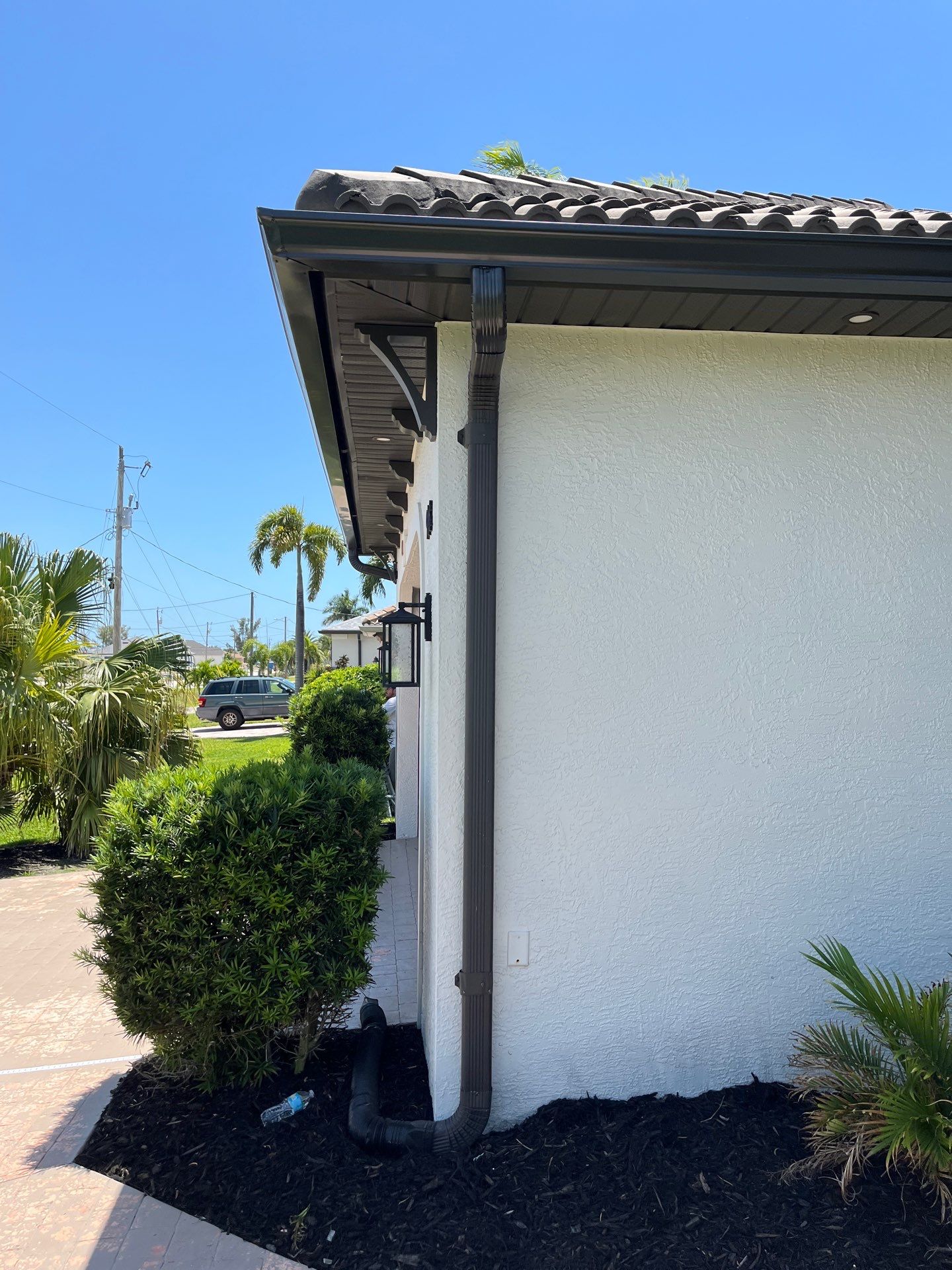 Bronze Gutter Repair and Replacement in Cape Coral FL by Gutter Professors