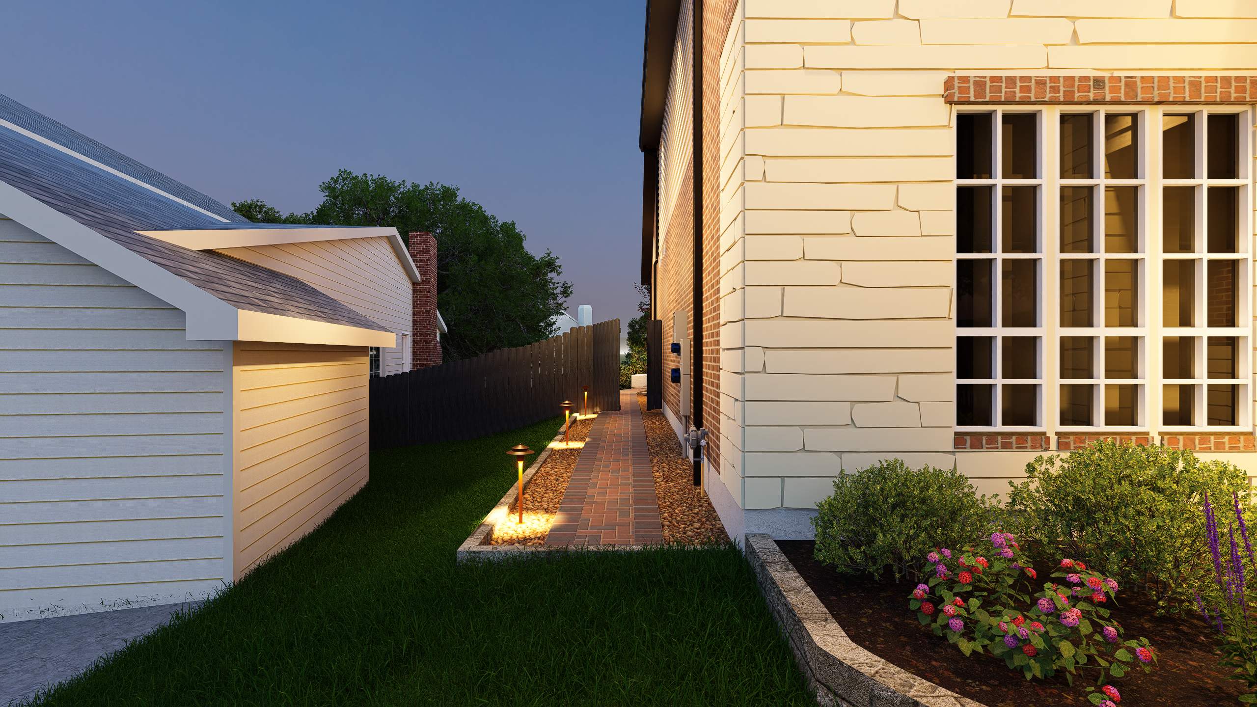 3D Design Render, San Antonio TX by Hole In One Lawns, LLC