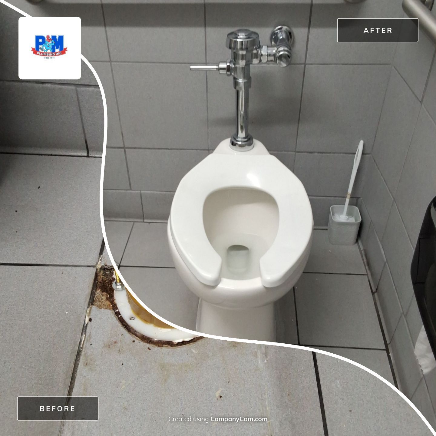 Commercial Main Line Backup by P&M Plumbing Inc.