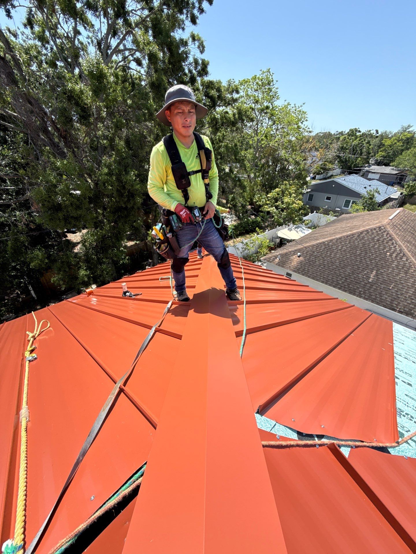 Project in St. Petersburg 33713 by Mitchell Roofing Company LLC 