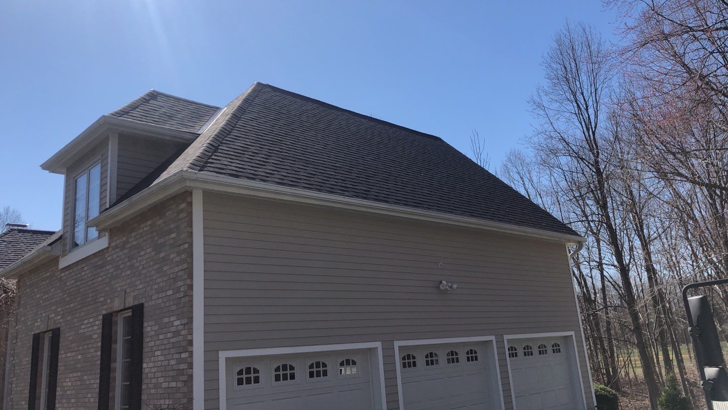 Residential Roofing Installation using Owens Corning TruDefinition Onyx Black by A Plus Exterior