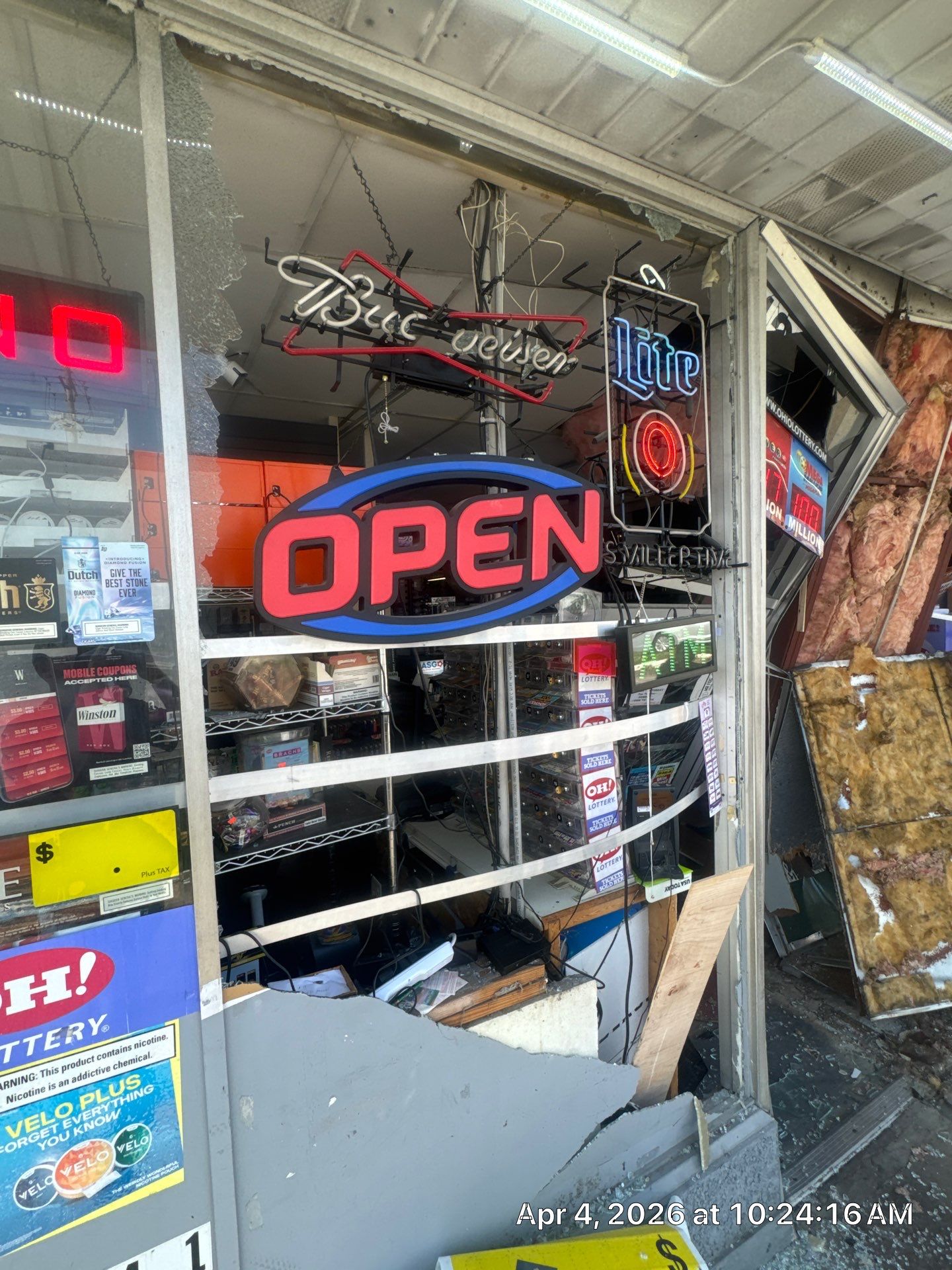 U-Haul crashed into a local Dayton convenience store. by XPRO ELITE LLC