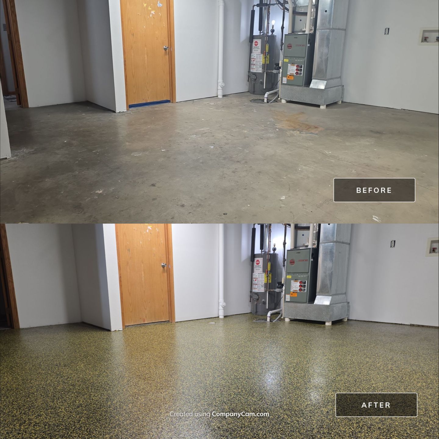Hawkeye Proud in Pella, IA by Revival Concrete Coatings