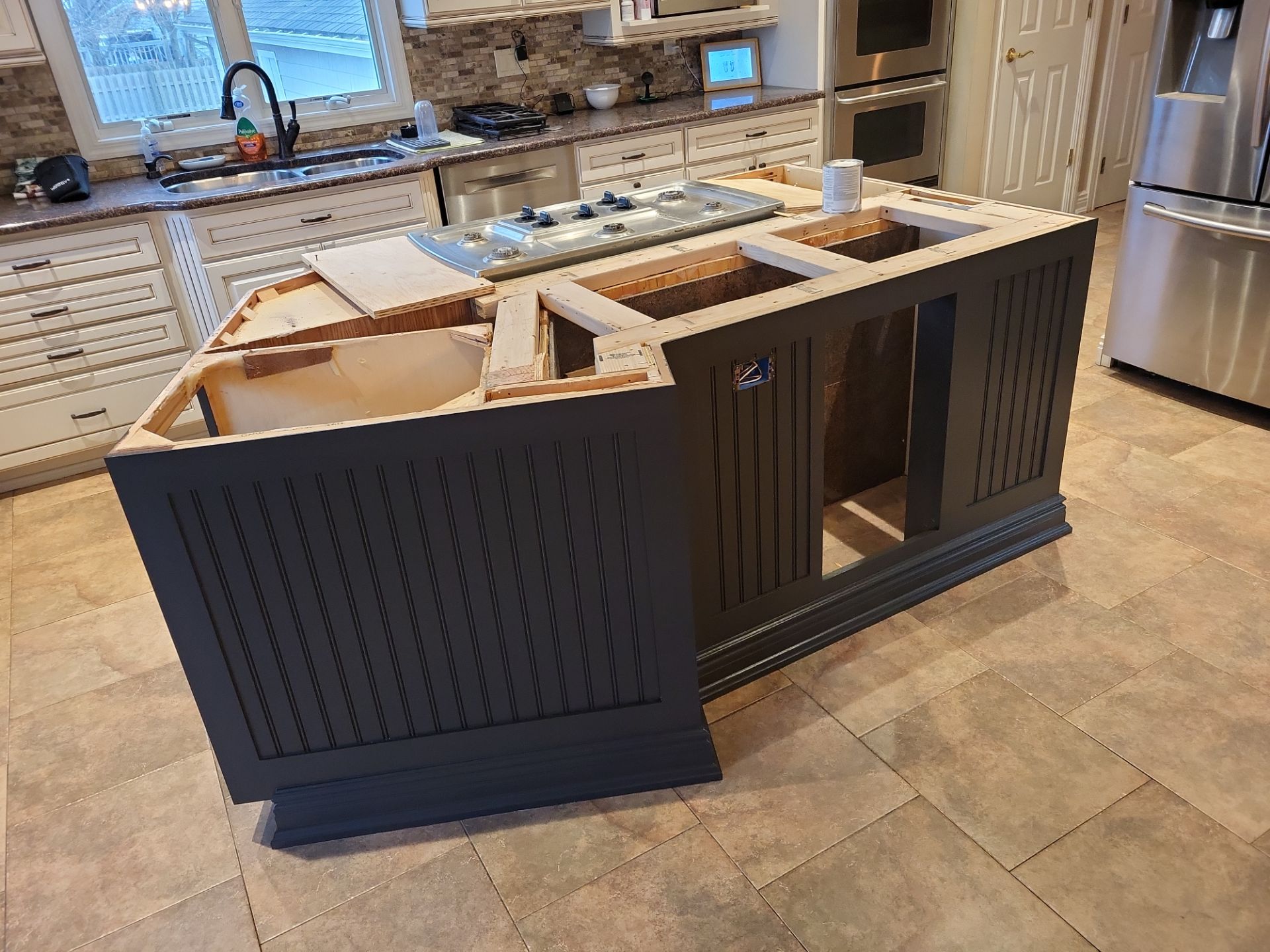 Custom Island Remodel by Spectrum Painting, LLC
