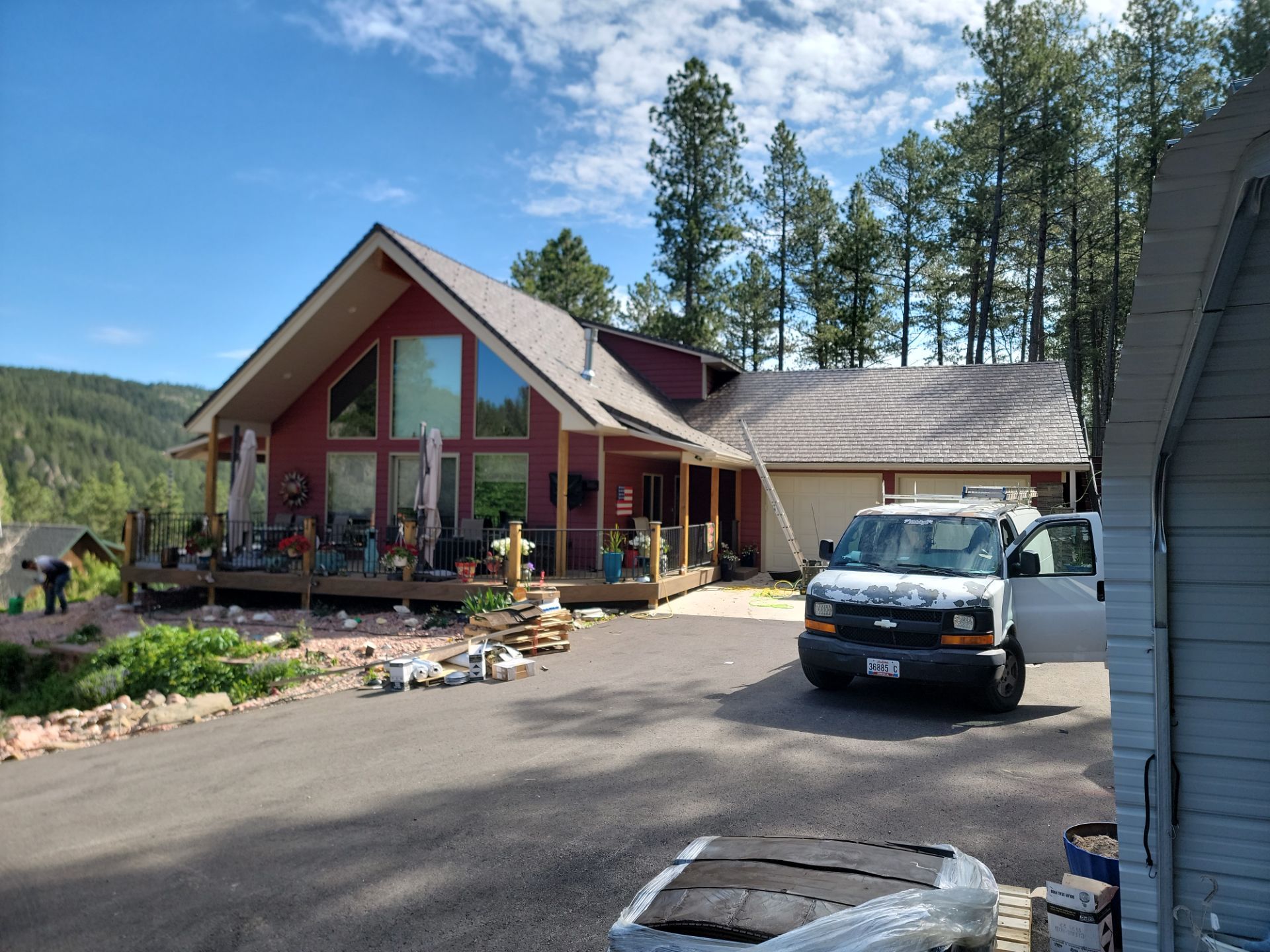 Euroshield install before hail season. by Weather-Tite Exteriors LLC