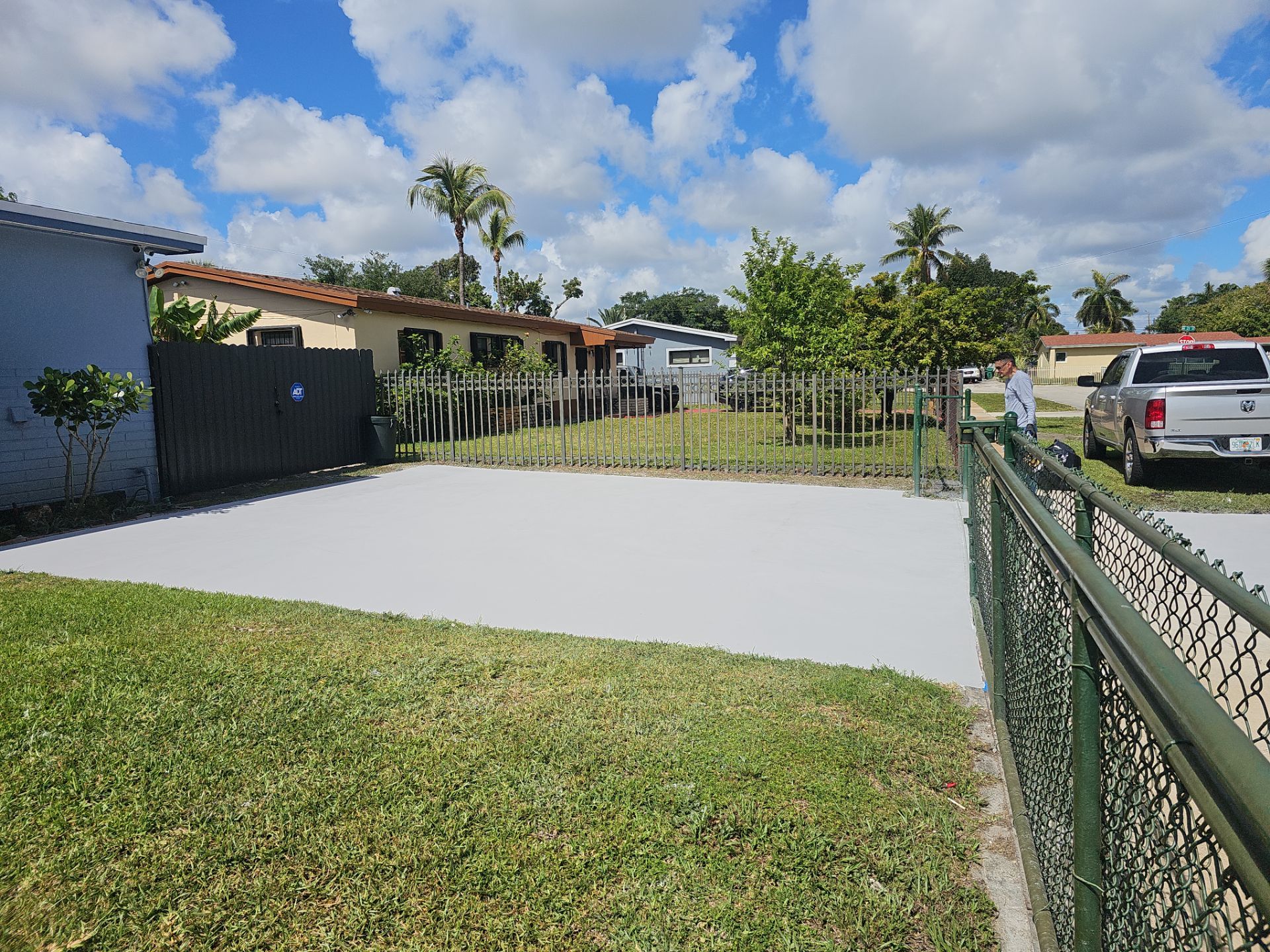 Painted Driveway by Seamless Surfaces
