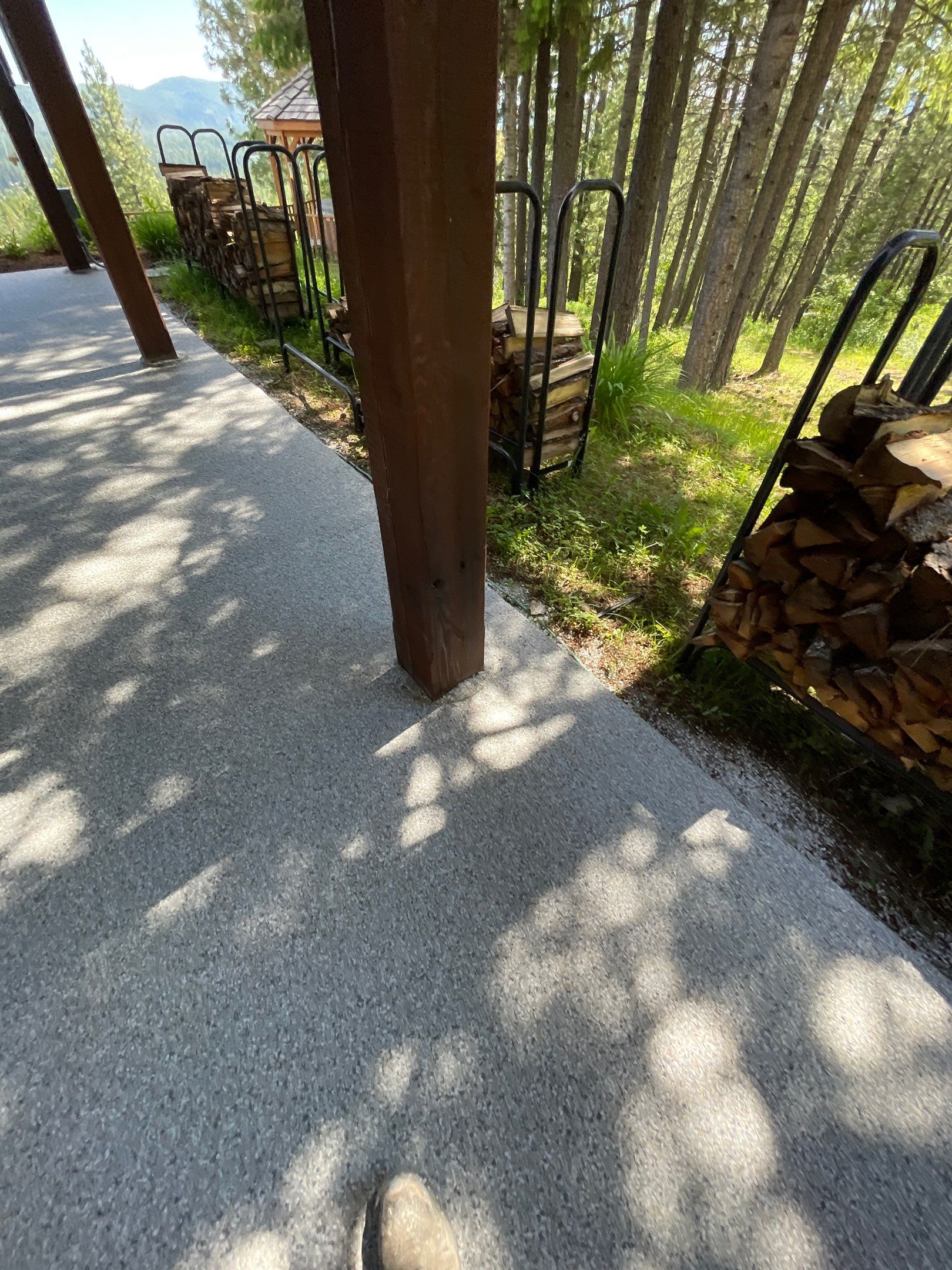 Patio Transformation using Mt Everest by Croc Coatings, LLC